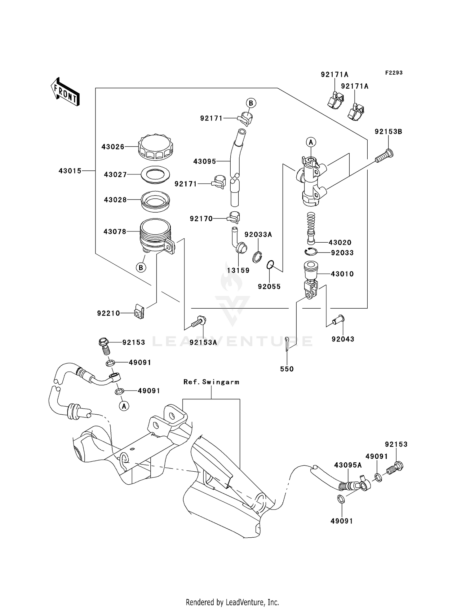 REAR MASTER CYLINDER