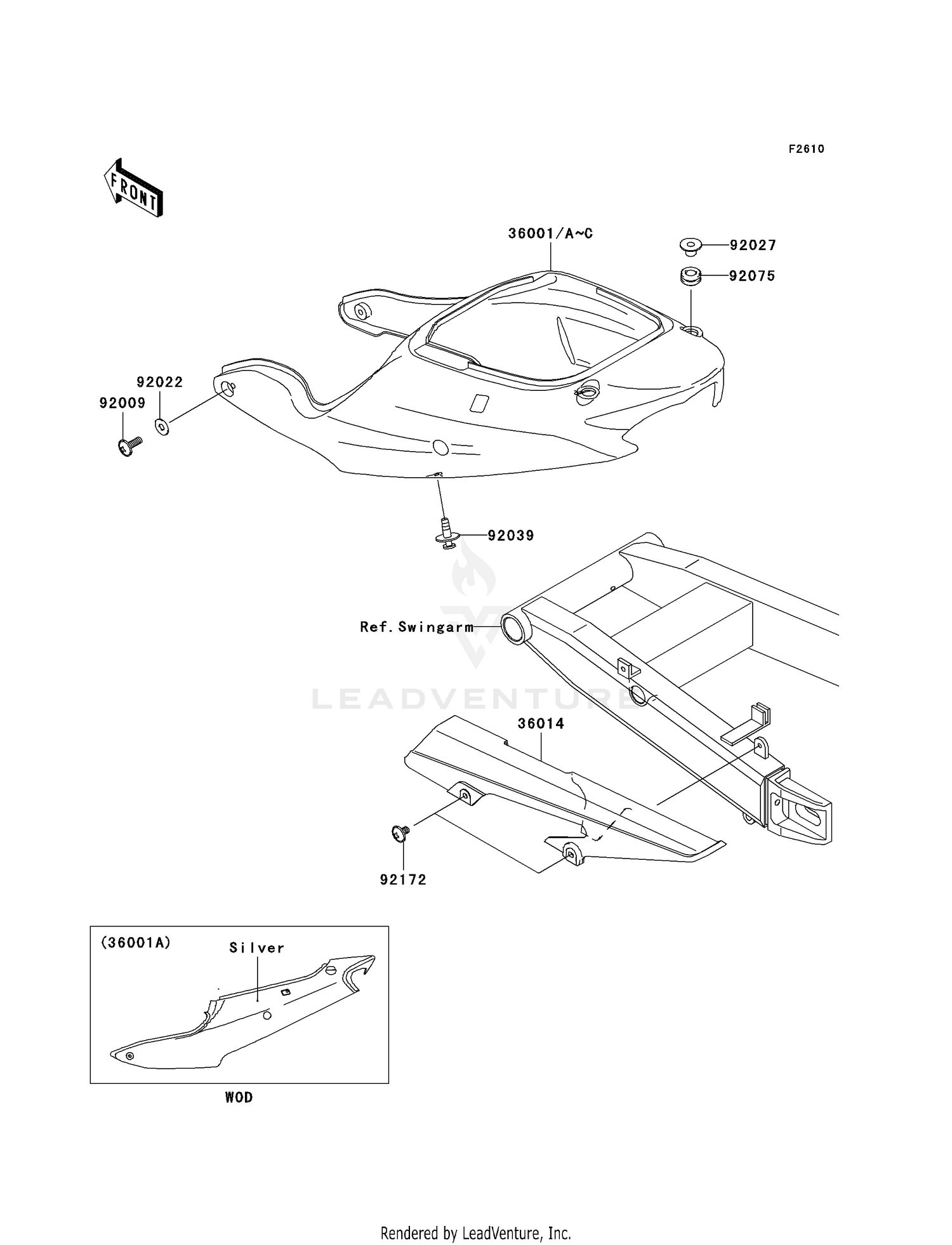 SIDE COVERS/CHAIN COVER