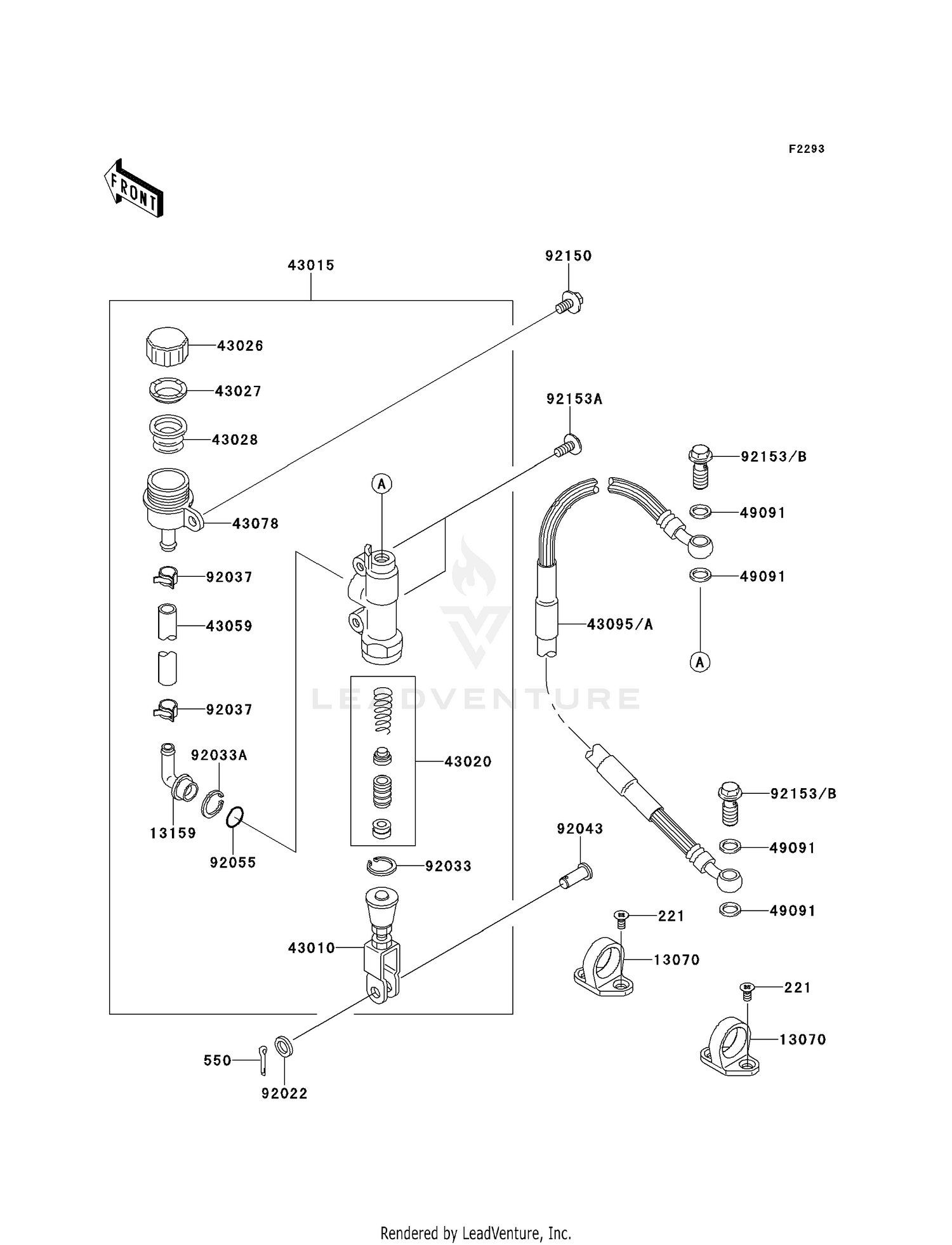 REAR MASTER CYLINDER