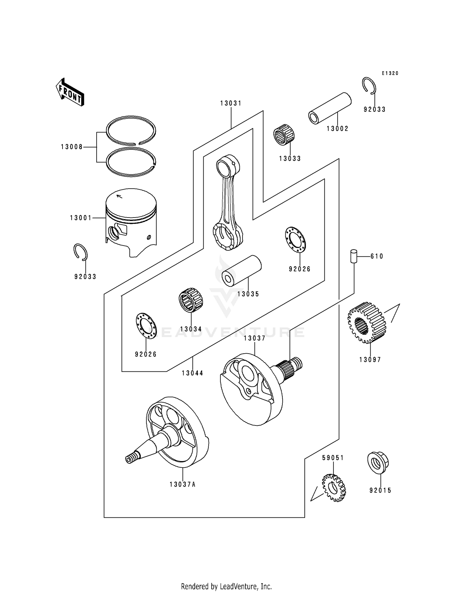 CRANKSHAFT/PISTON(S)