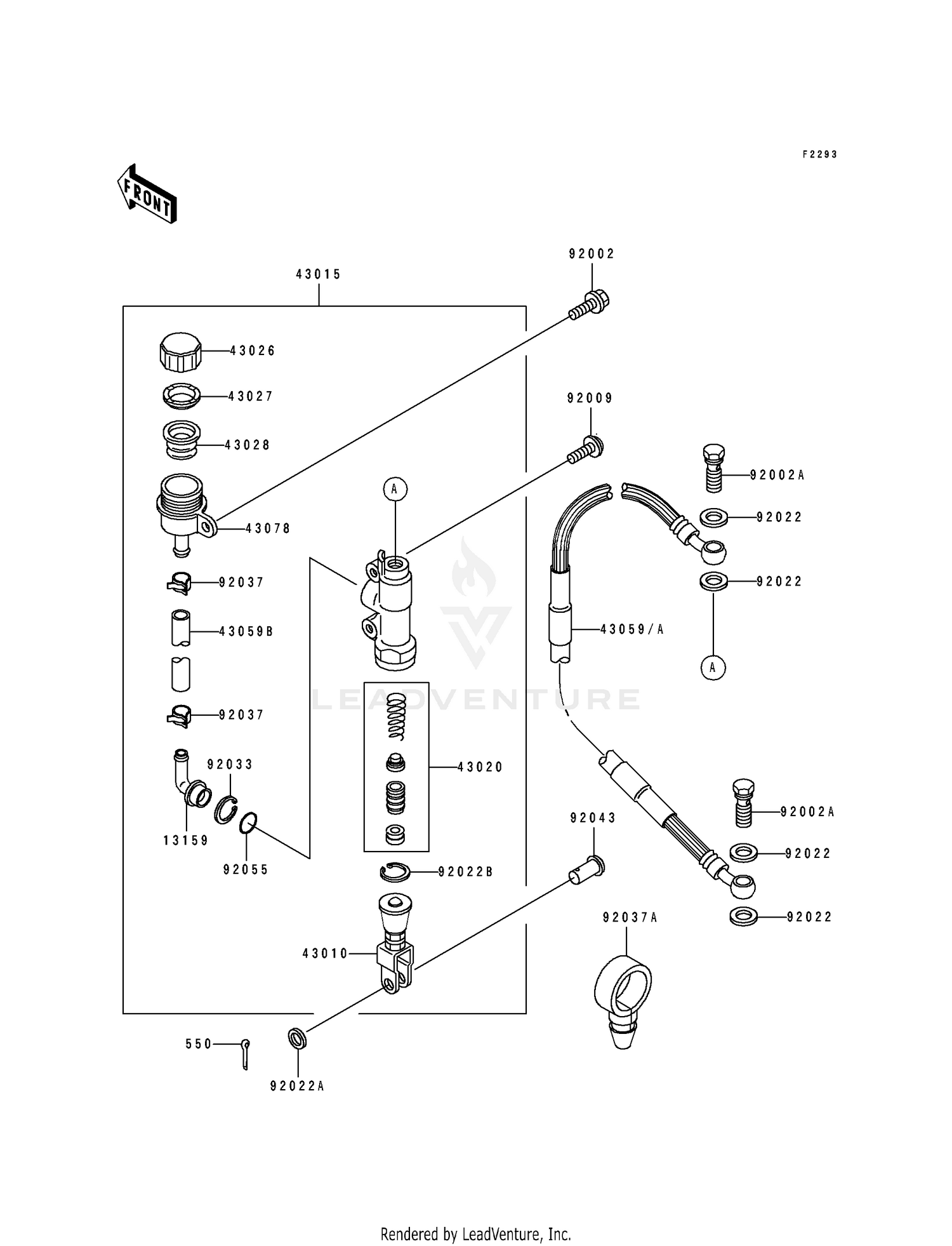 REAR MASTER CYLINDER