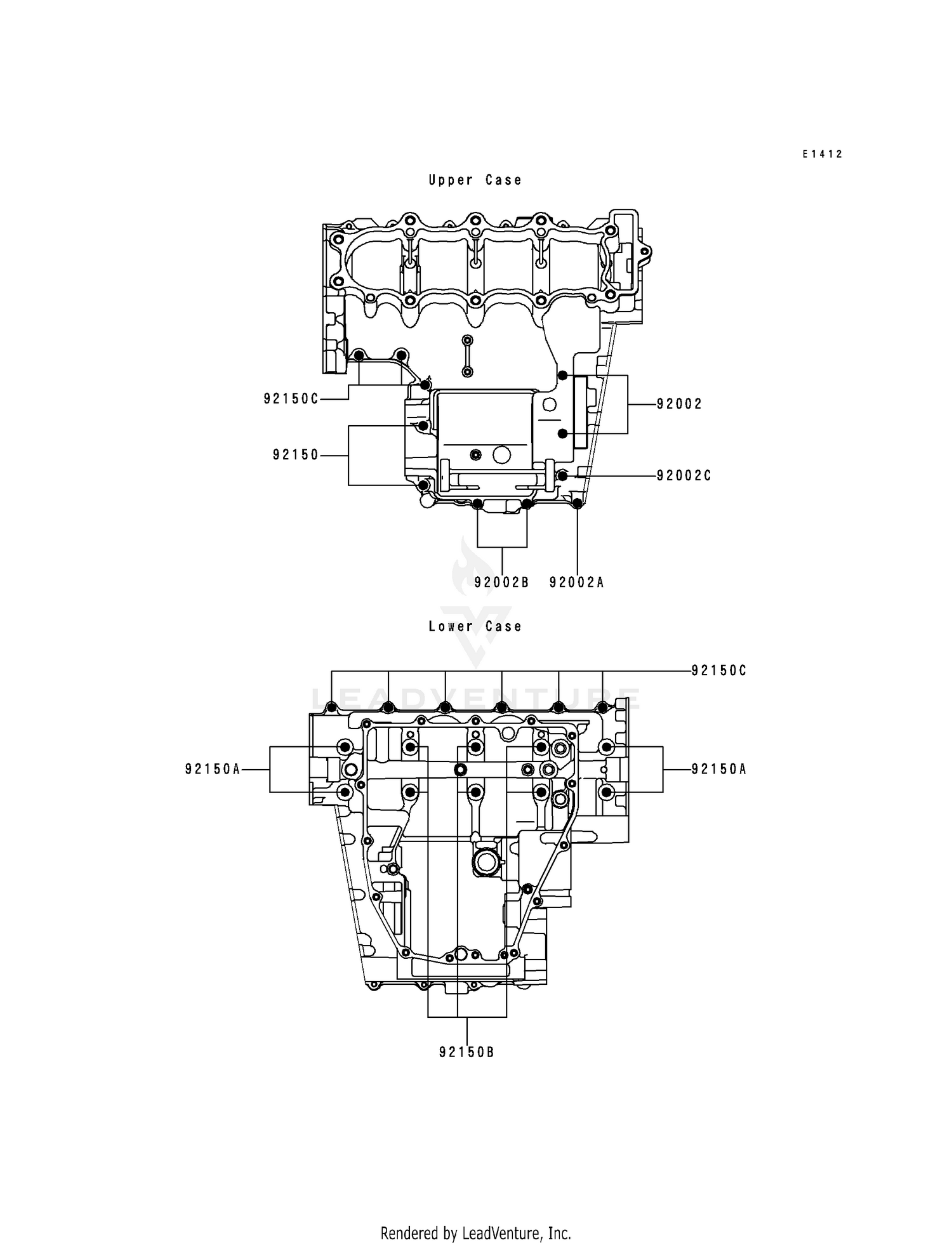 CRANKCASE BOLT PATTERN