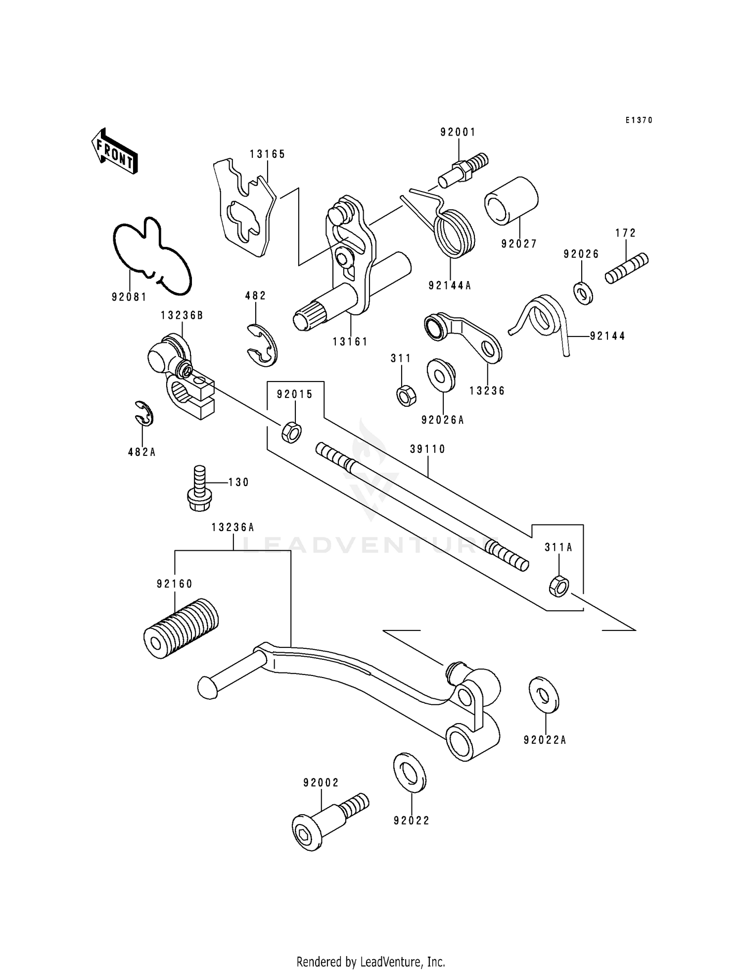 GEAR CHANGE MECHANISM