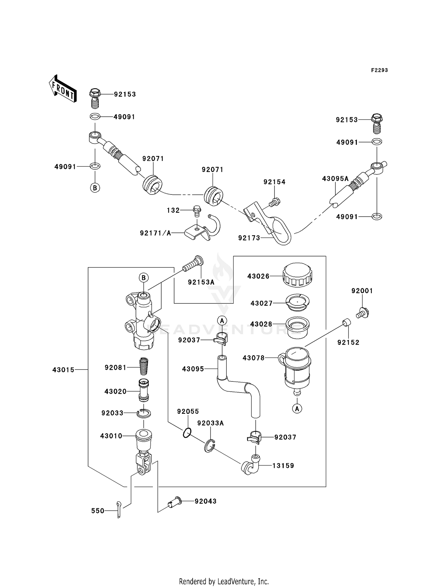 REAR MASTER CYLINDER