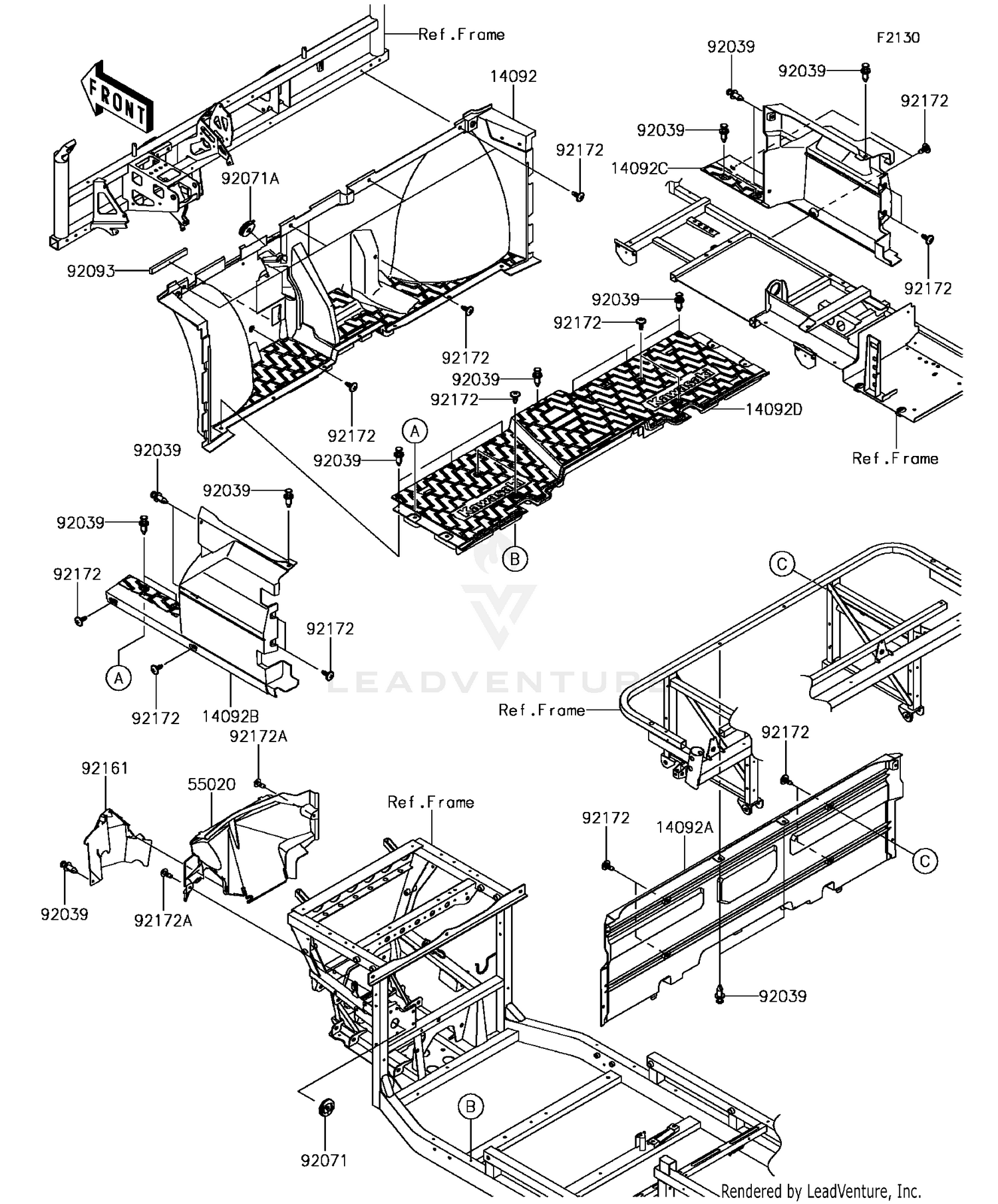 Frame Fittings(Front)