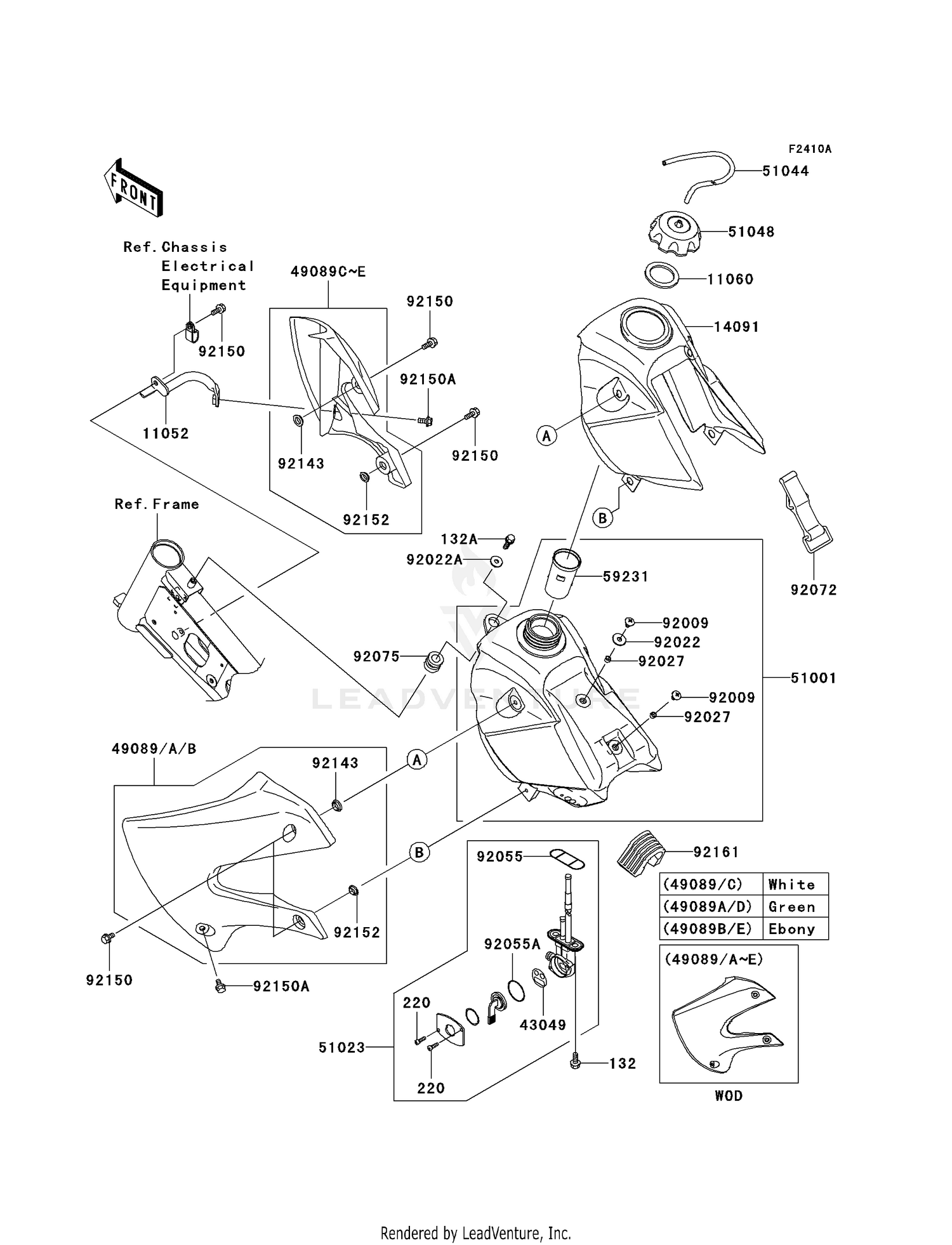 FUEL TANK (A8F-A9FA)