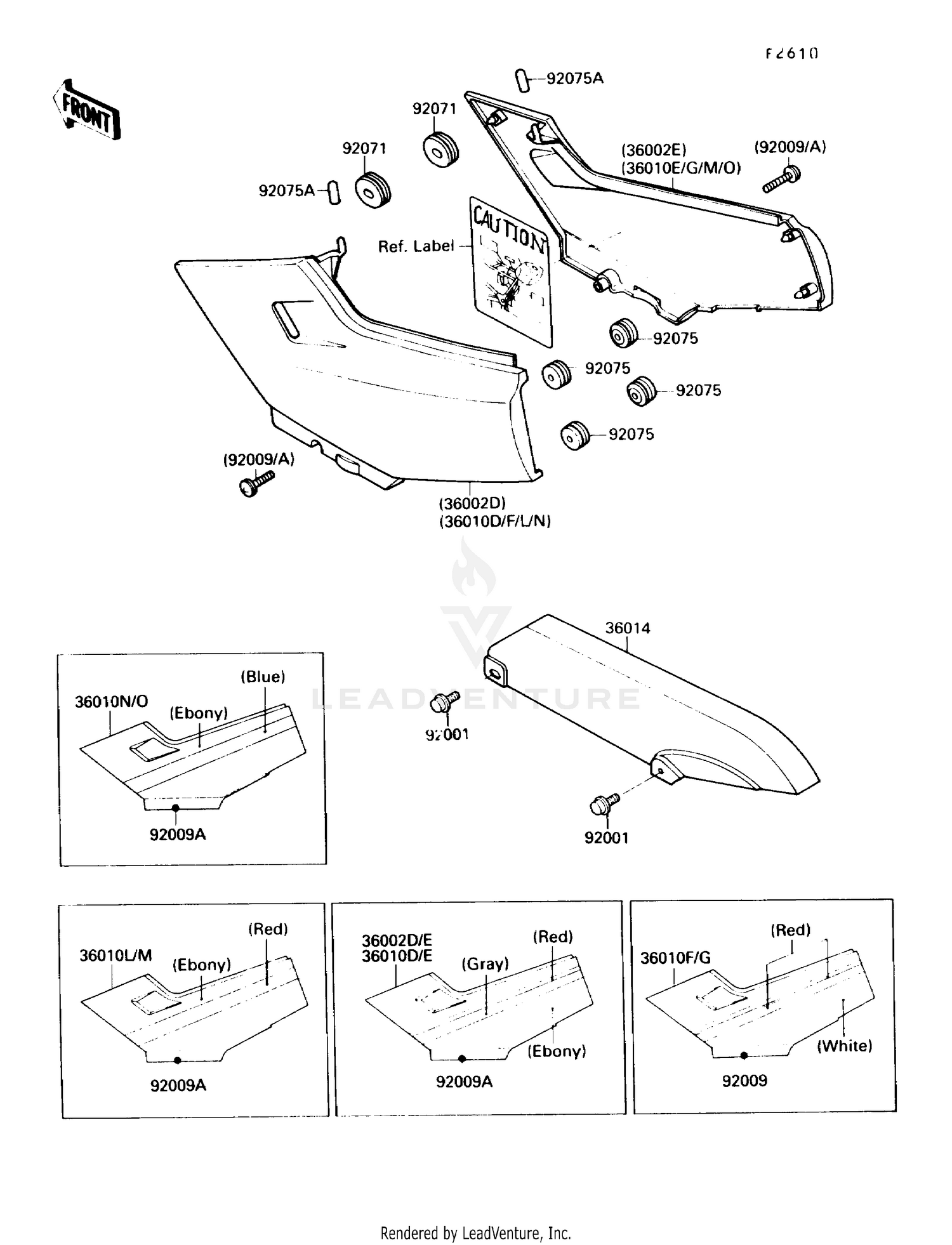 SIDE COVERS/CHAIN COVER