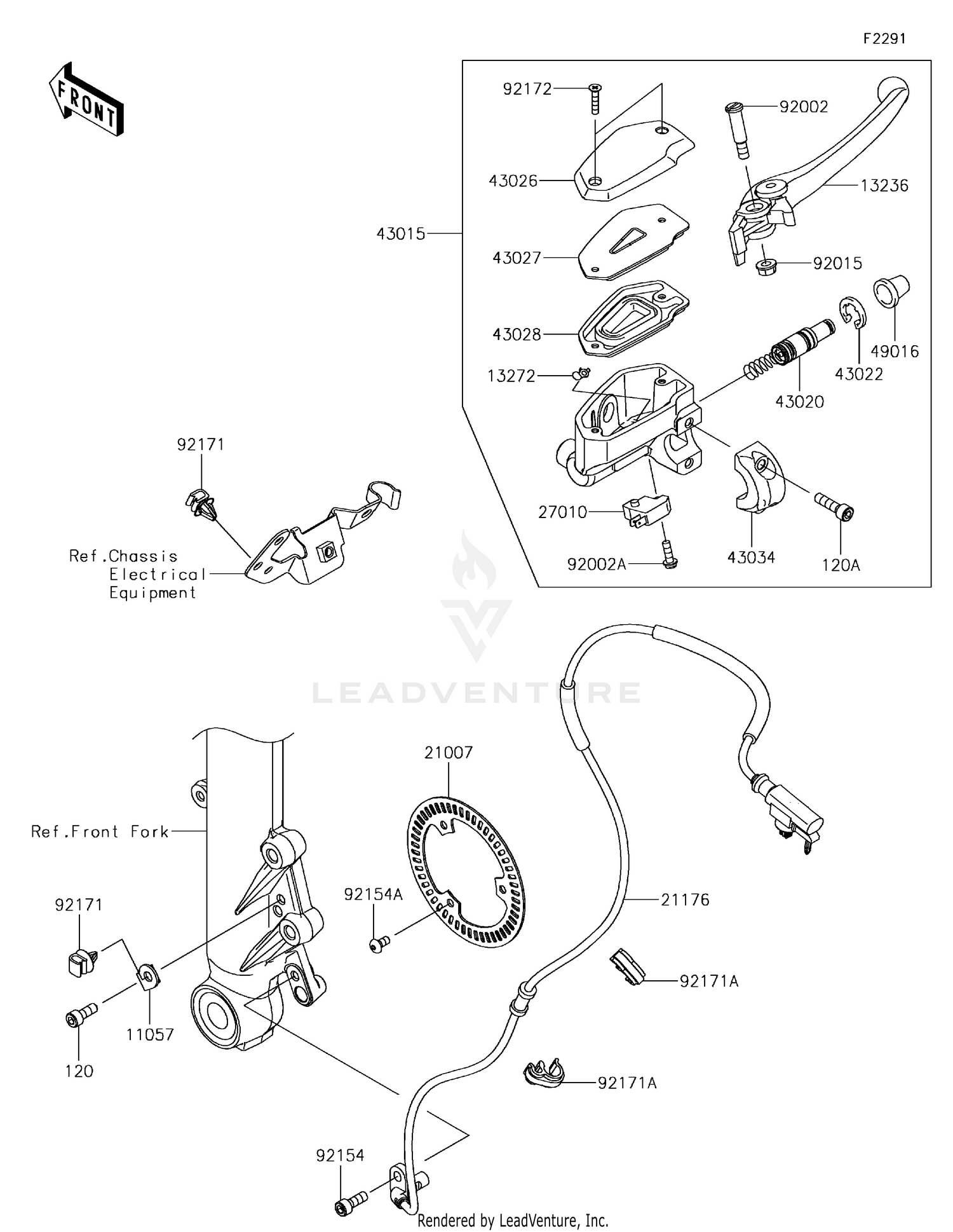 Front Master Cylinder