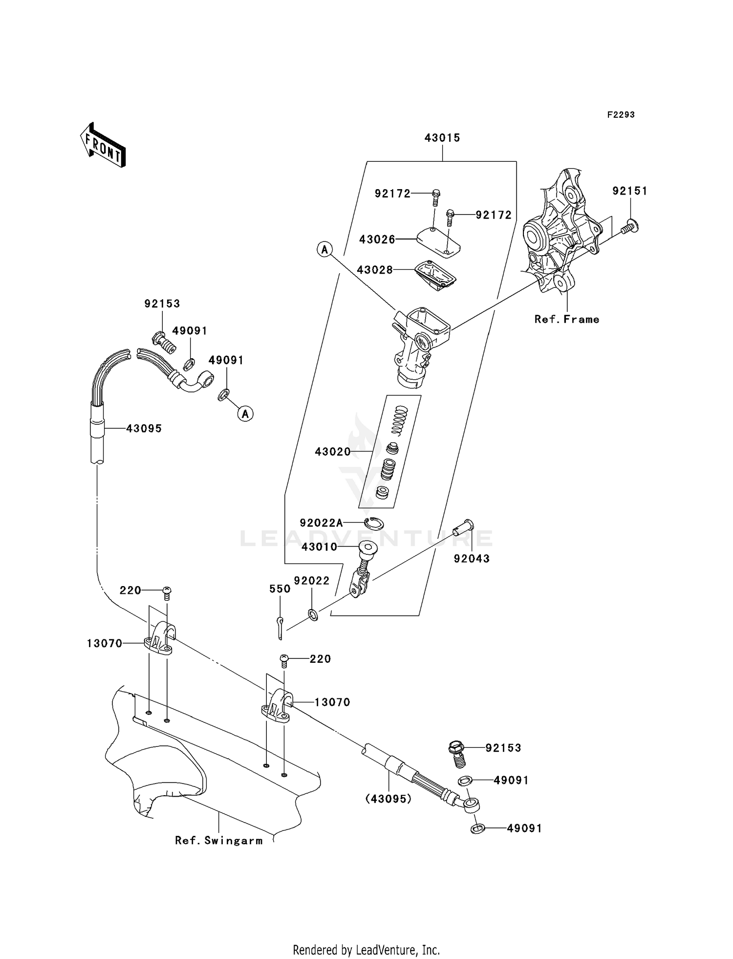 REAR MASTER CYLINDER