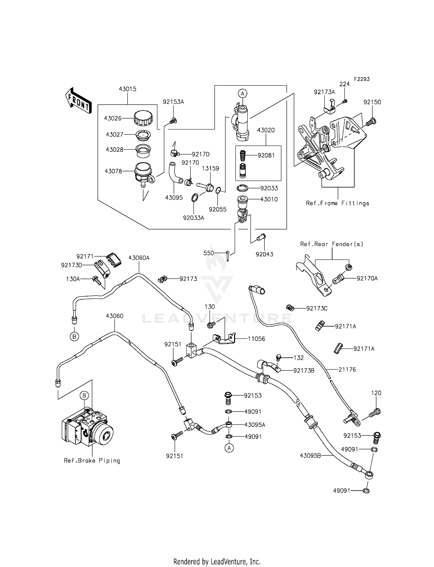 REAR MASTER CYLINDER