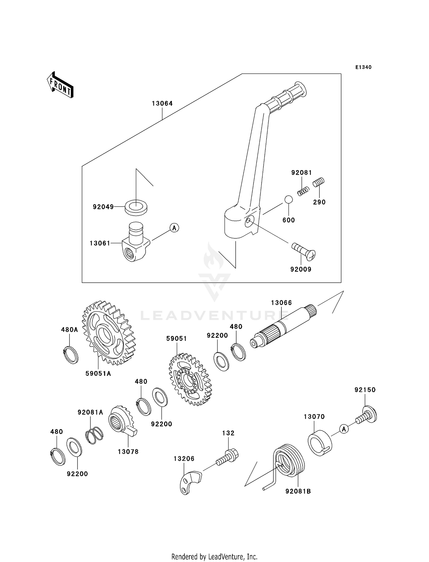 KICKSTARTER MECHANISM