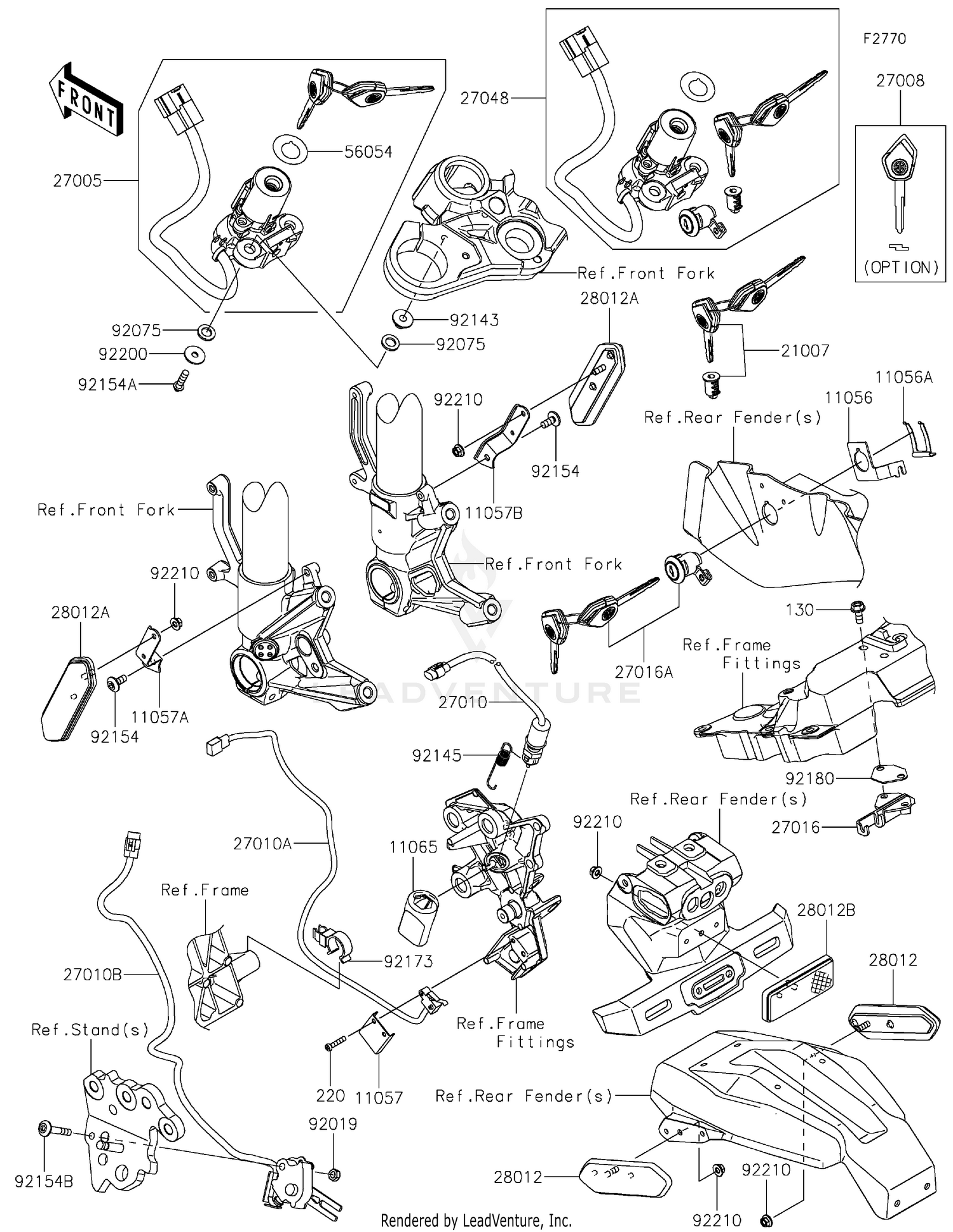 Ignition Switch/Locks/Reflectors