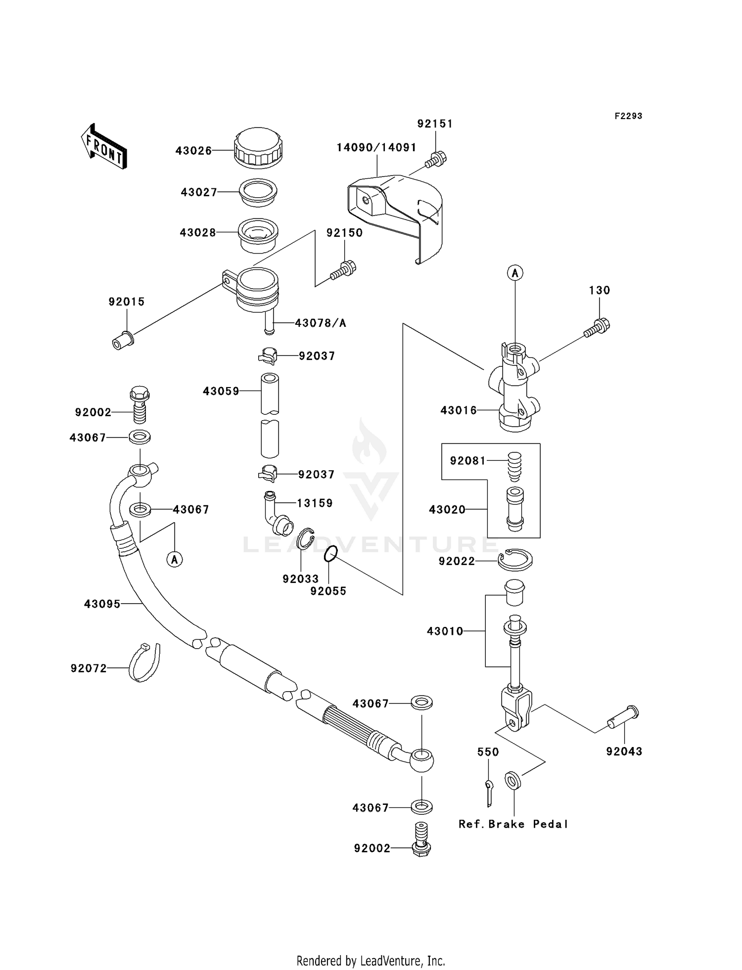 REAR MASTER CYLINDER