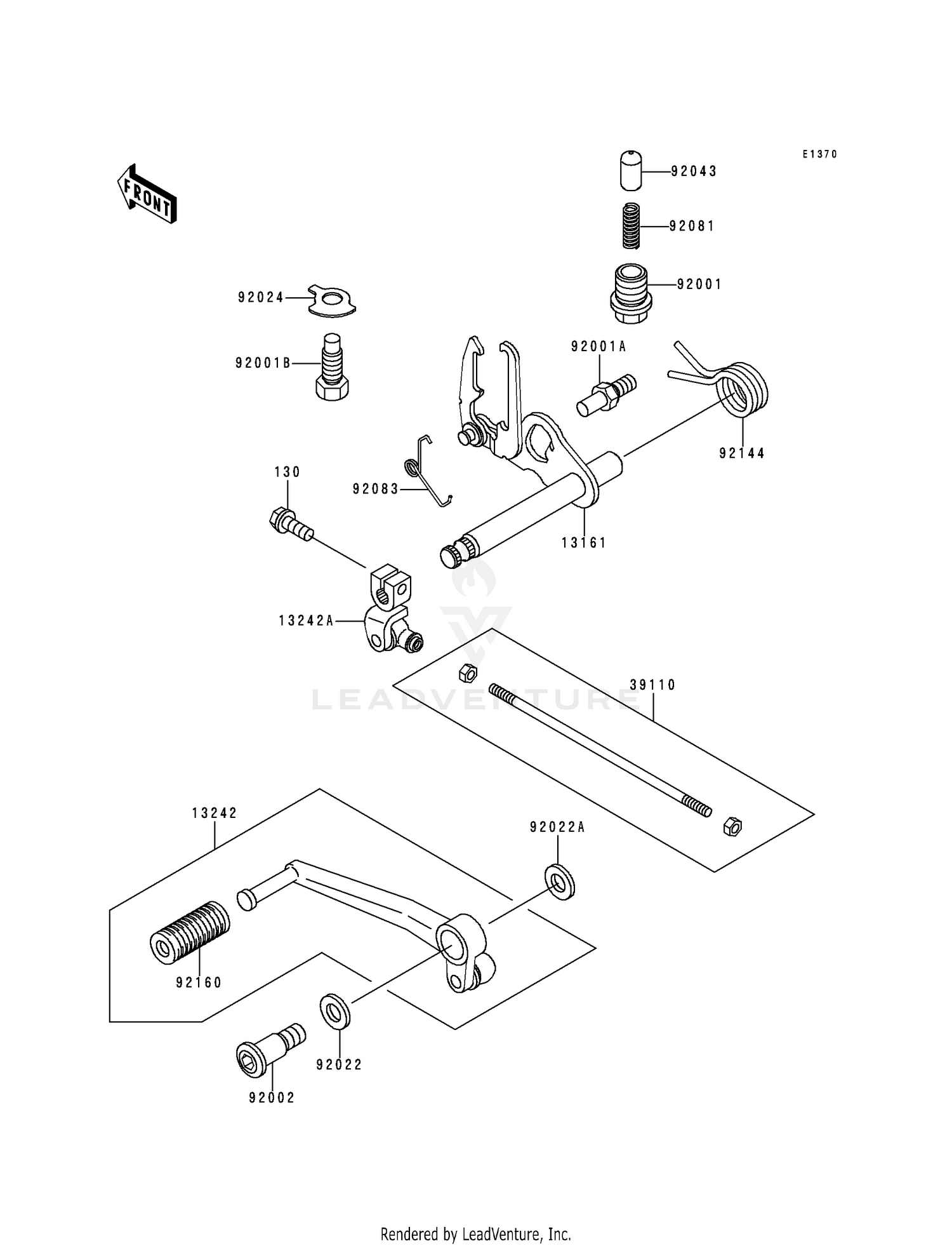 GEAR CHANGE MECHANISM