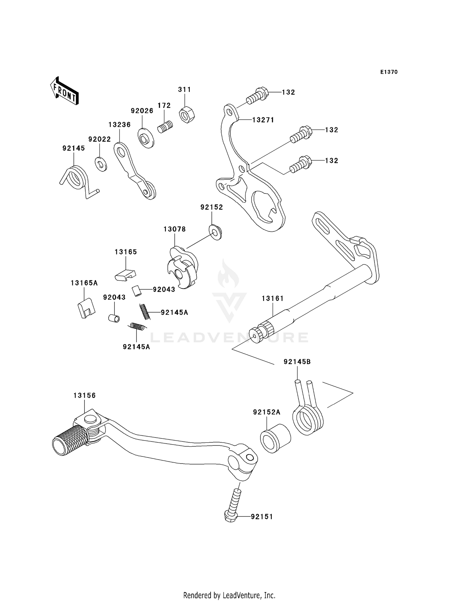 GEAR CHANGE MECHANISM