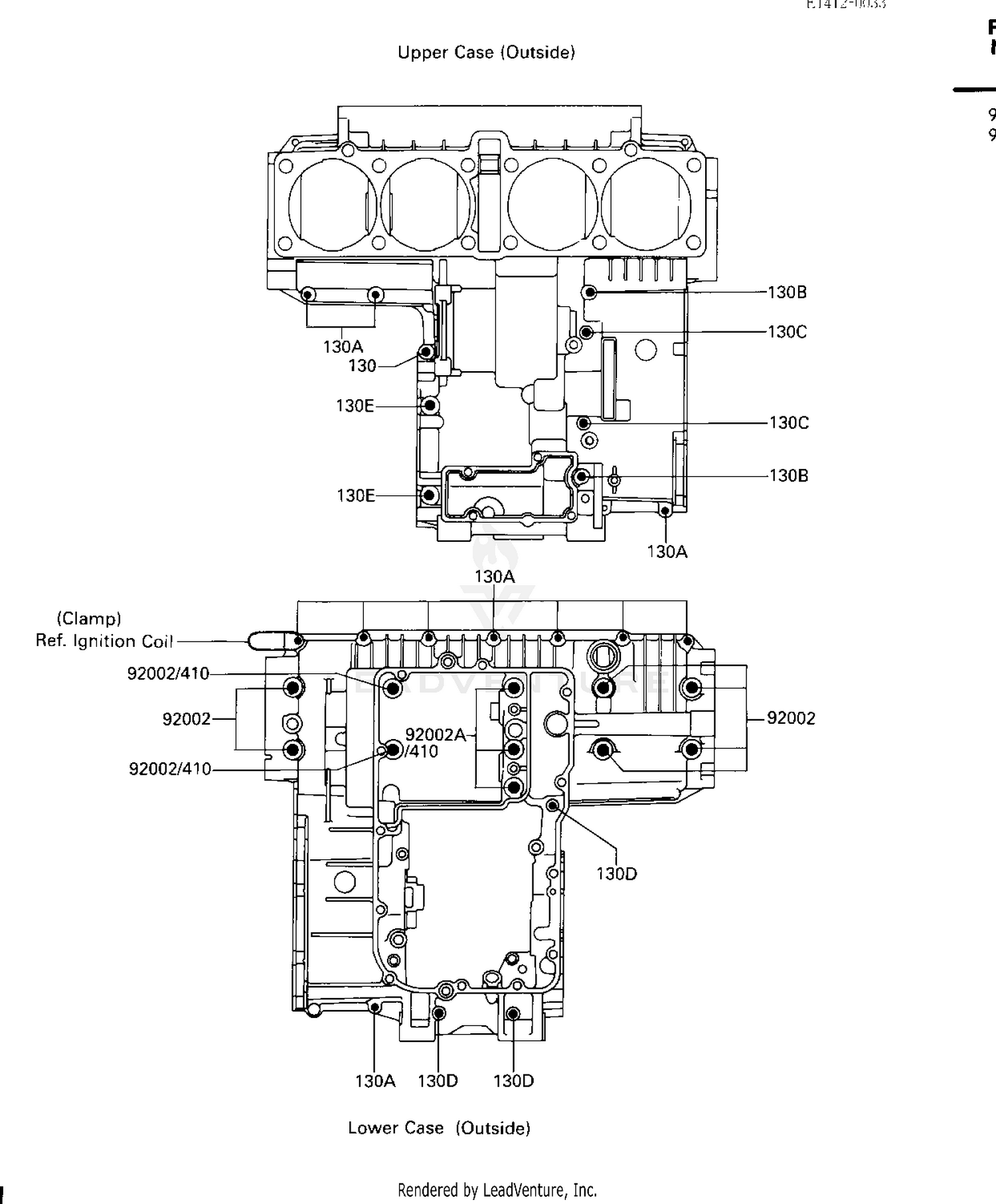 CRANKCASE BOLT PATTERN
