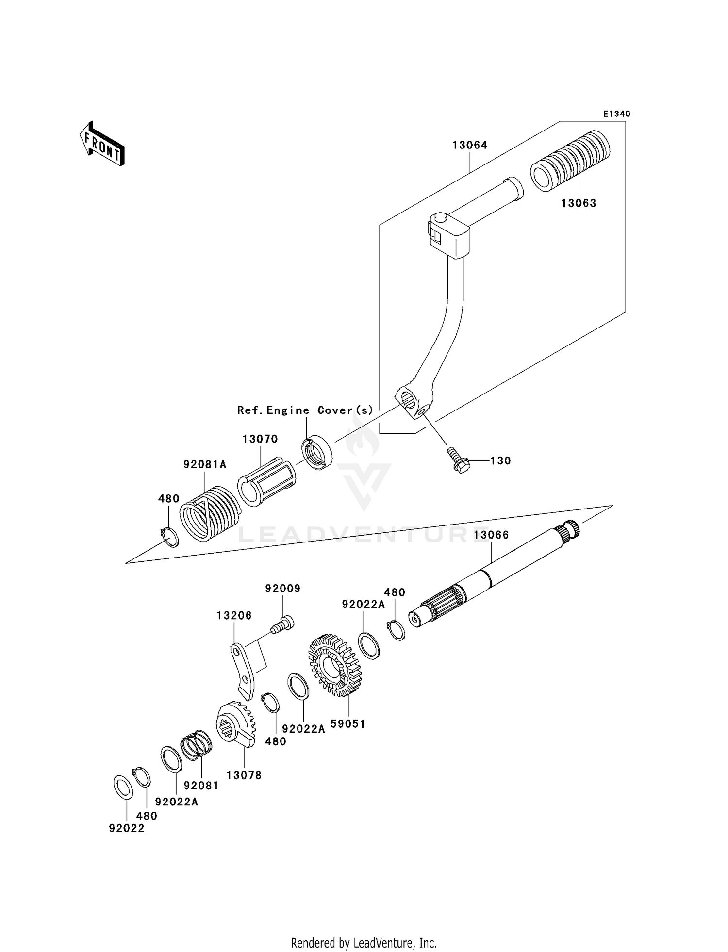 KICKSTARTER MECHANISM (A1)
