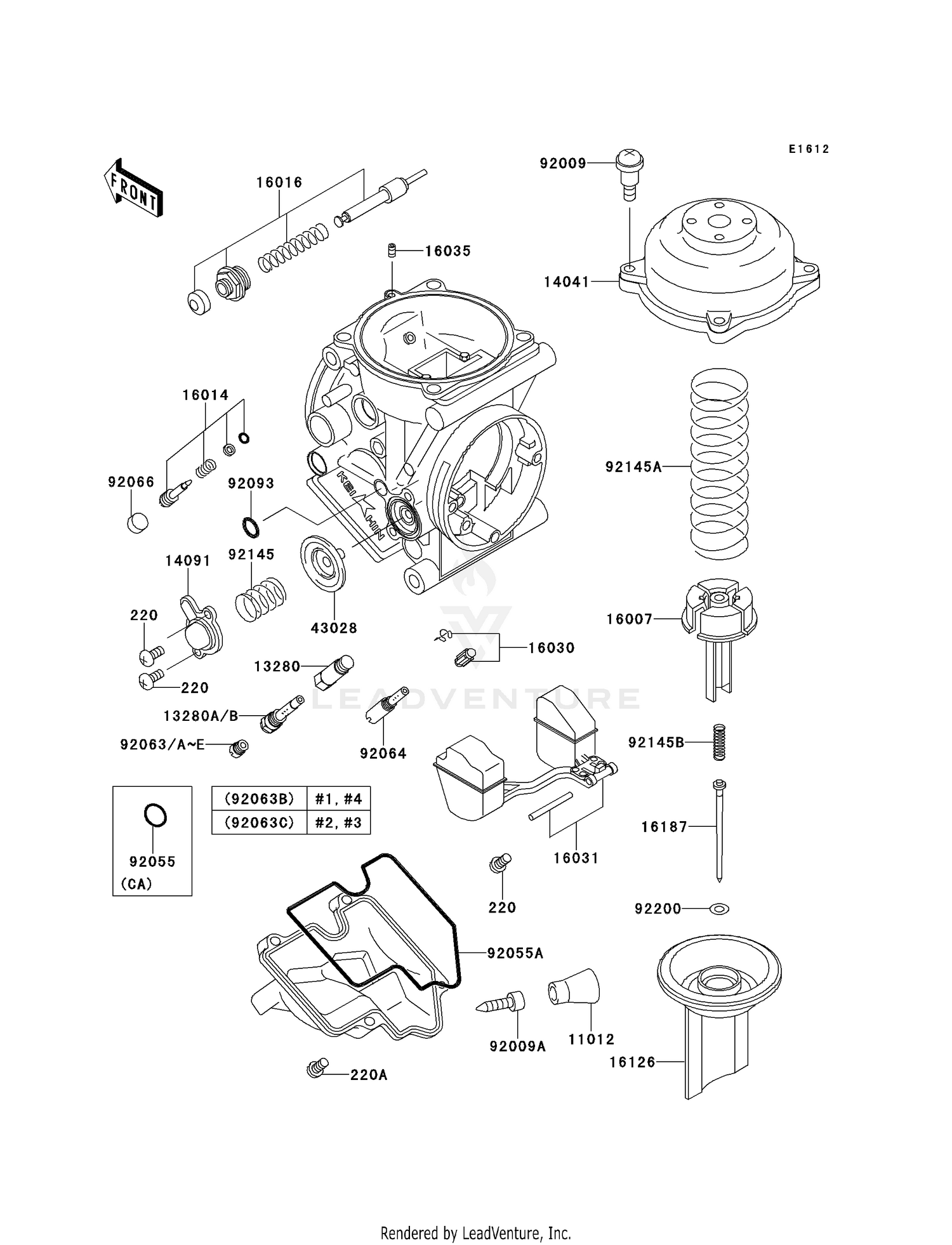 CARBURETOR PARTS