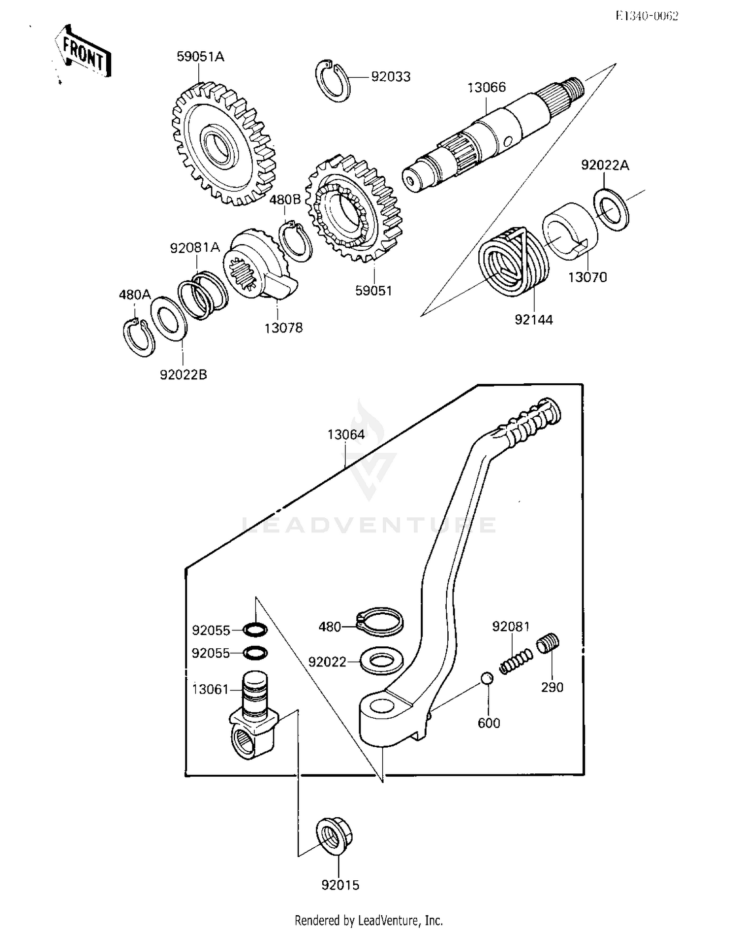 KICKSTARTER MECHANISM