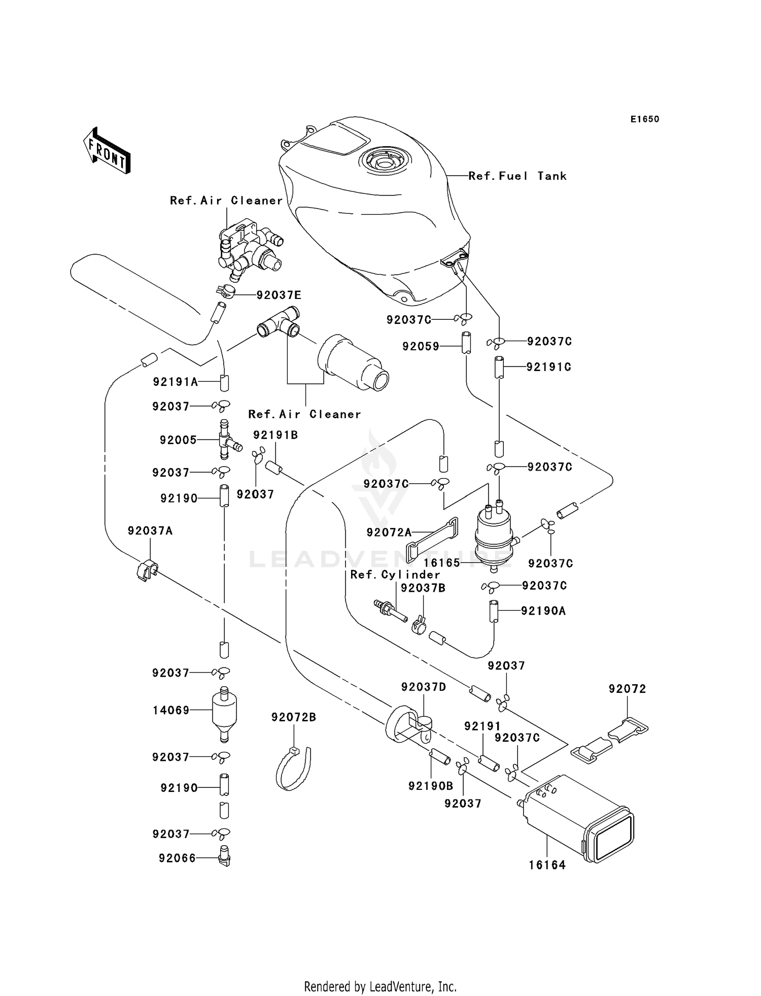 FUEL EVAPORATIVE SYSTEM