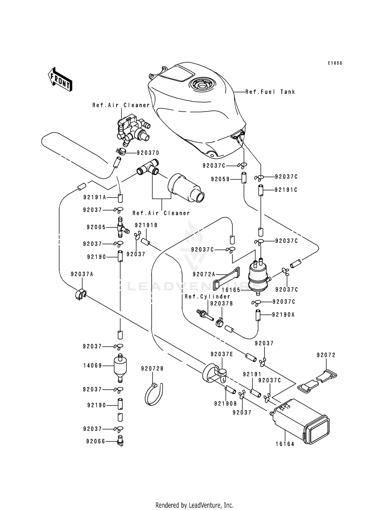 FUEL EVAPORATIVE SYSTEM