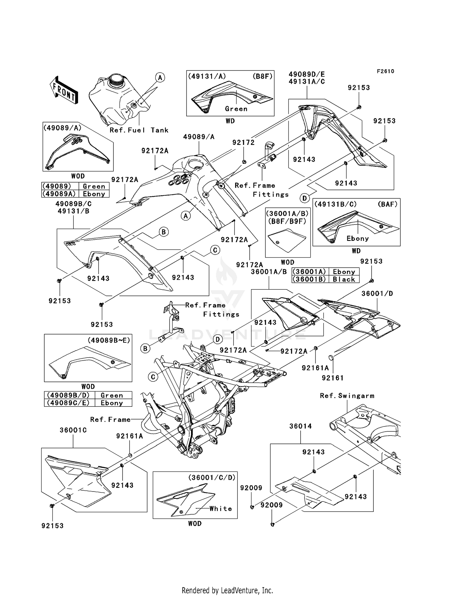 SIDE COVERS/CHAIN COVER