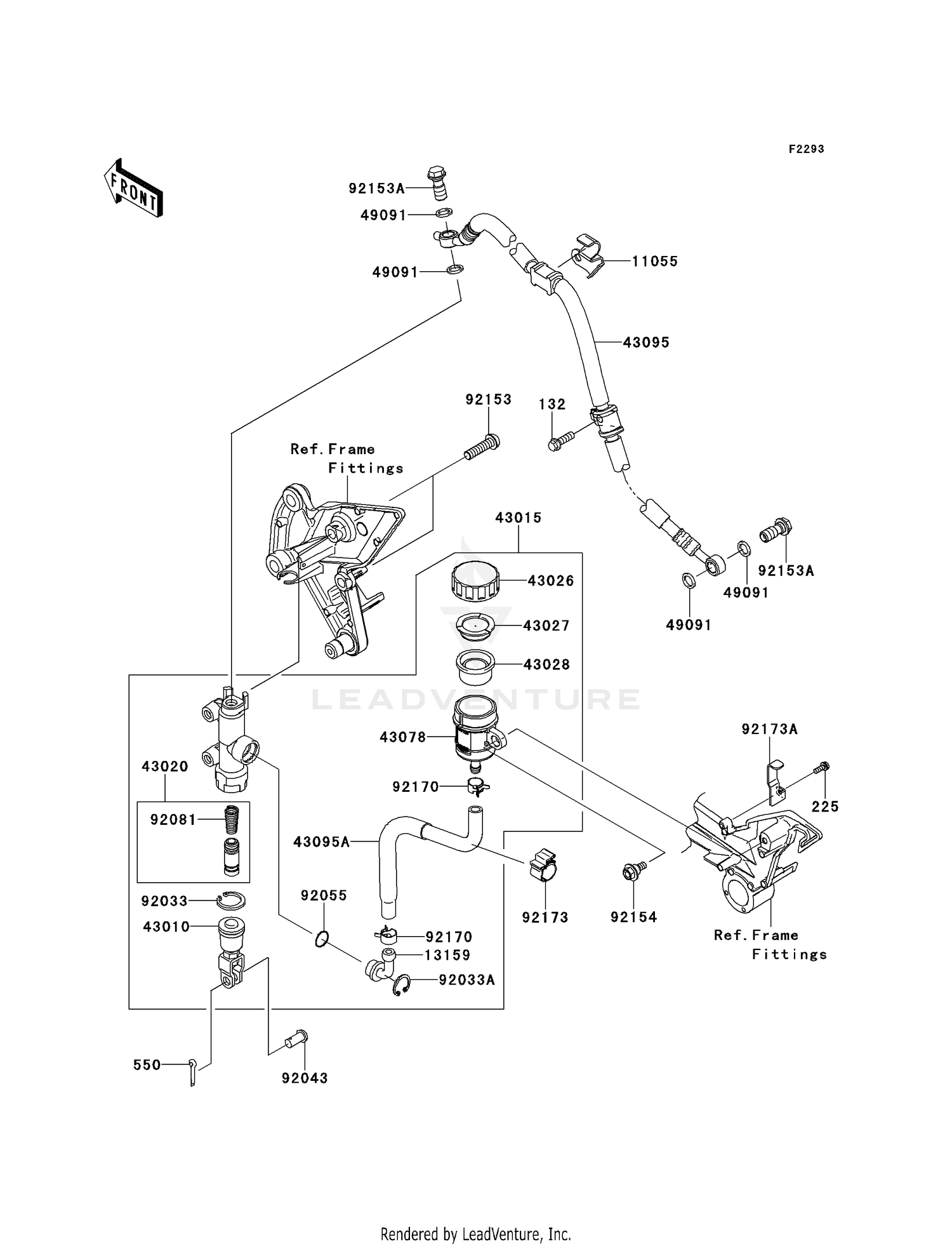 REAR MASTER CYLINDER