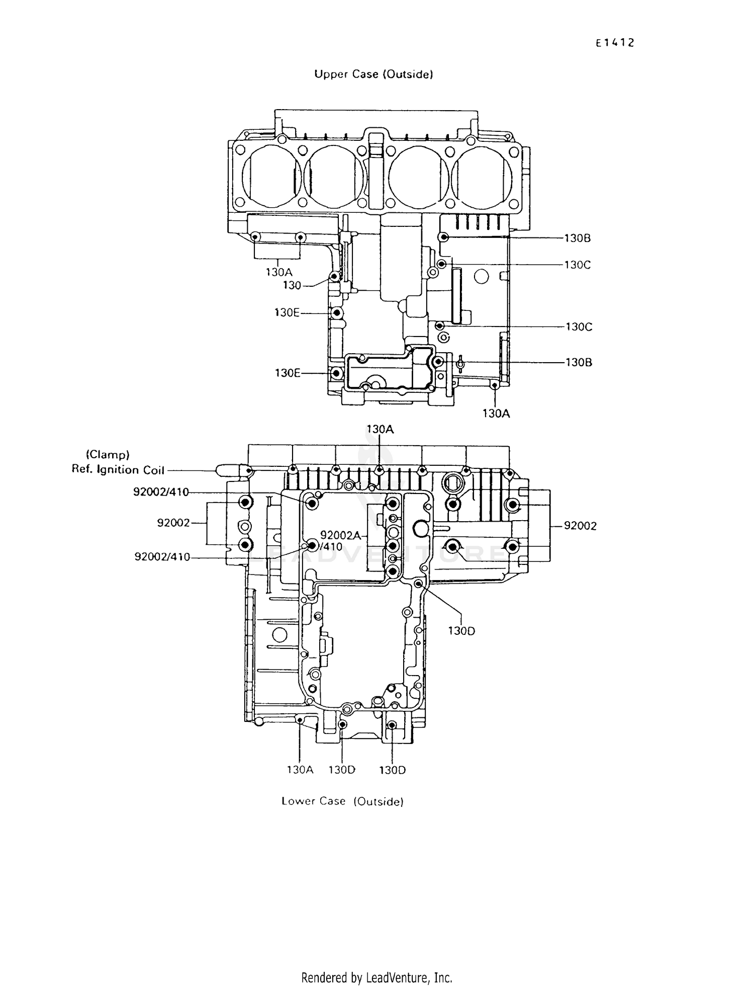 CRANKCASE BOLT PATTERN