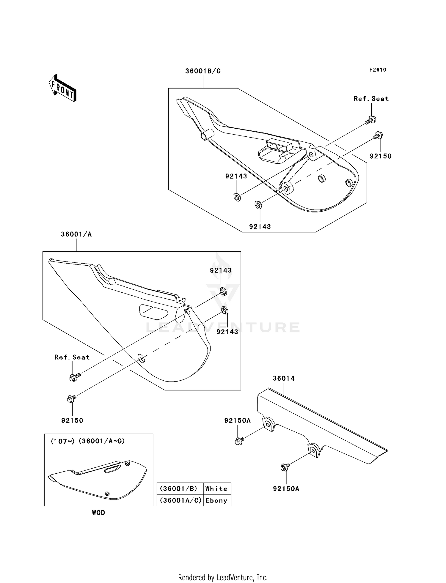 SIDE COVERS/CHAIN COVER