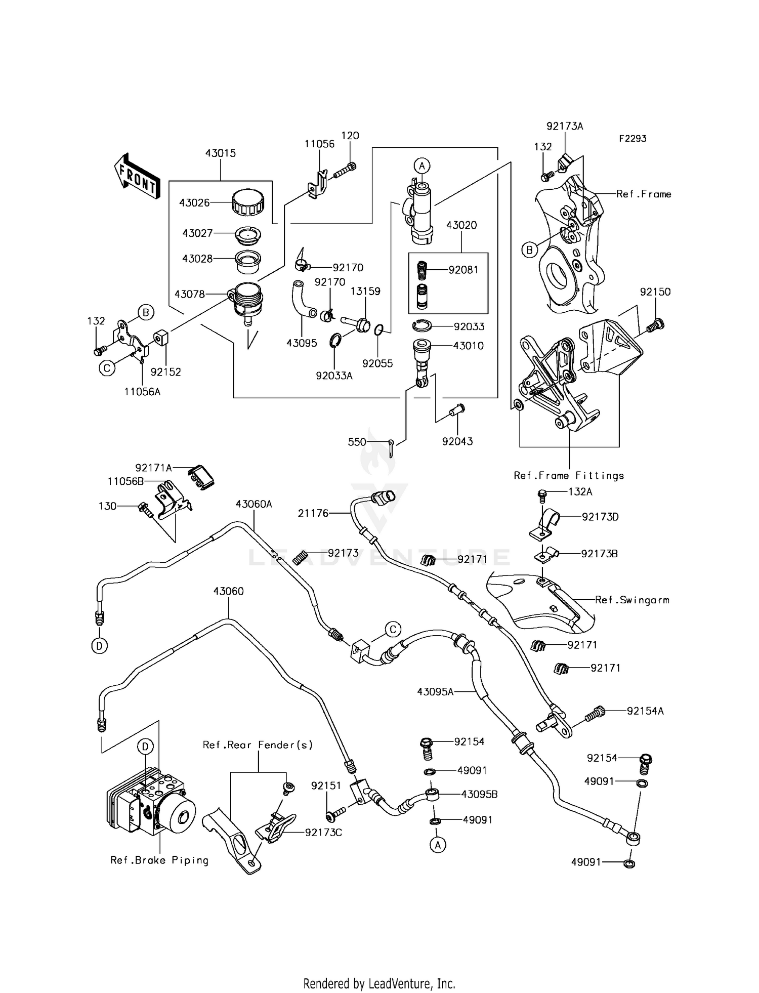 REAR MASTER CYLINDER