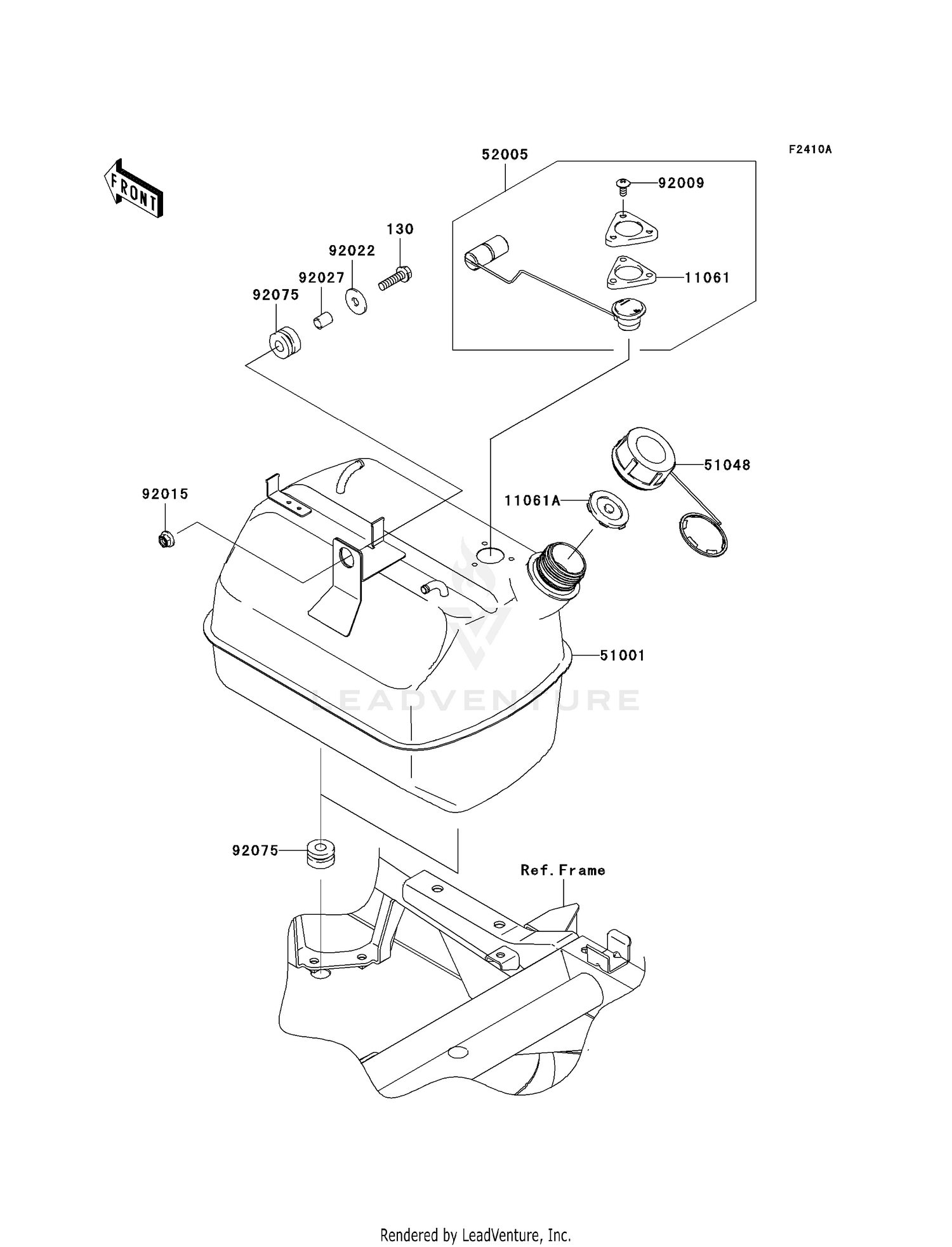 FUEL TANK (A8F-AAF)(CA)