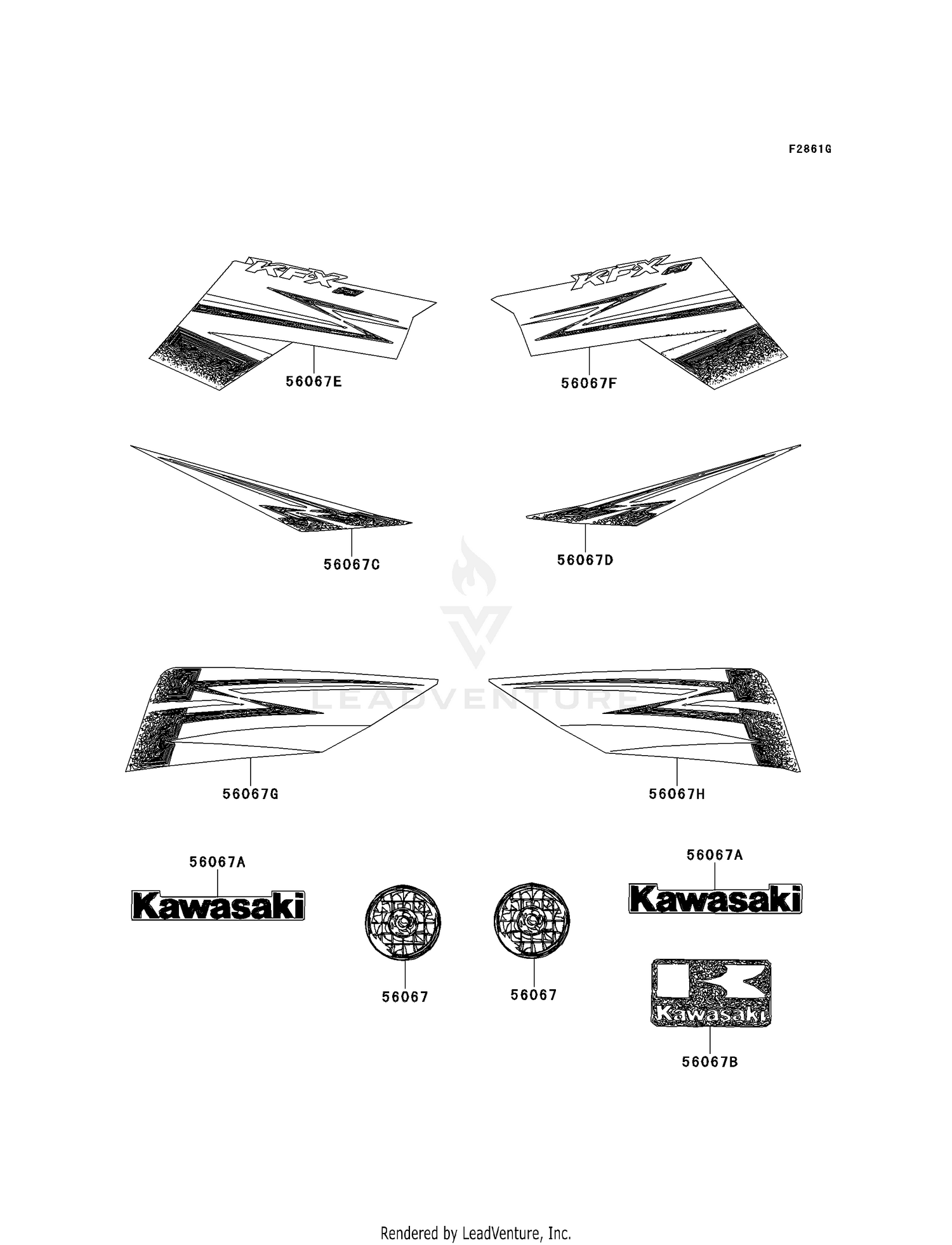 DECALS (WHITE)(AAF)(US)