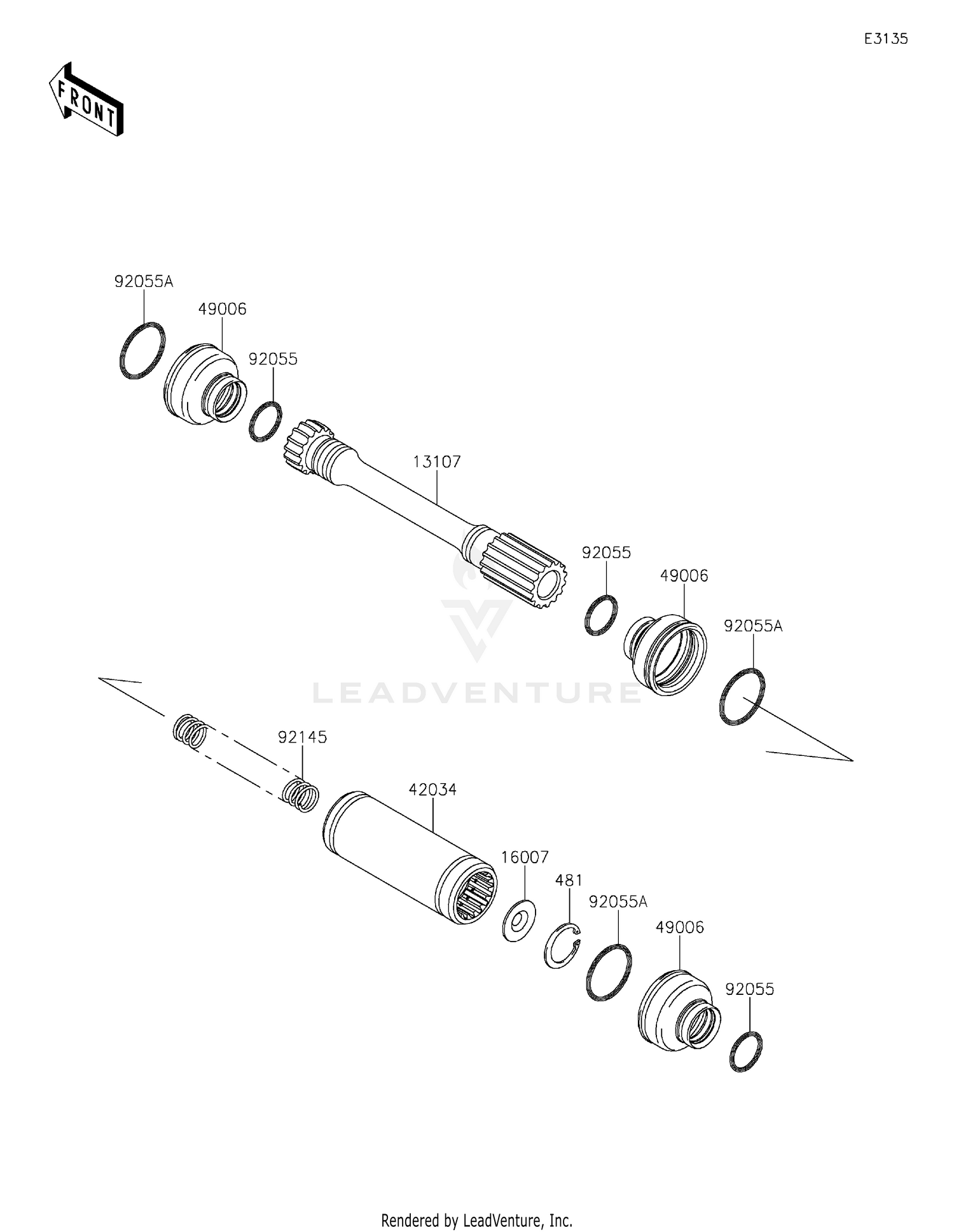 Drive Shaft-Propeller