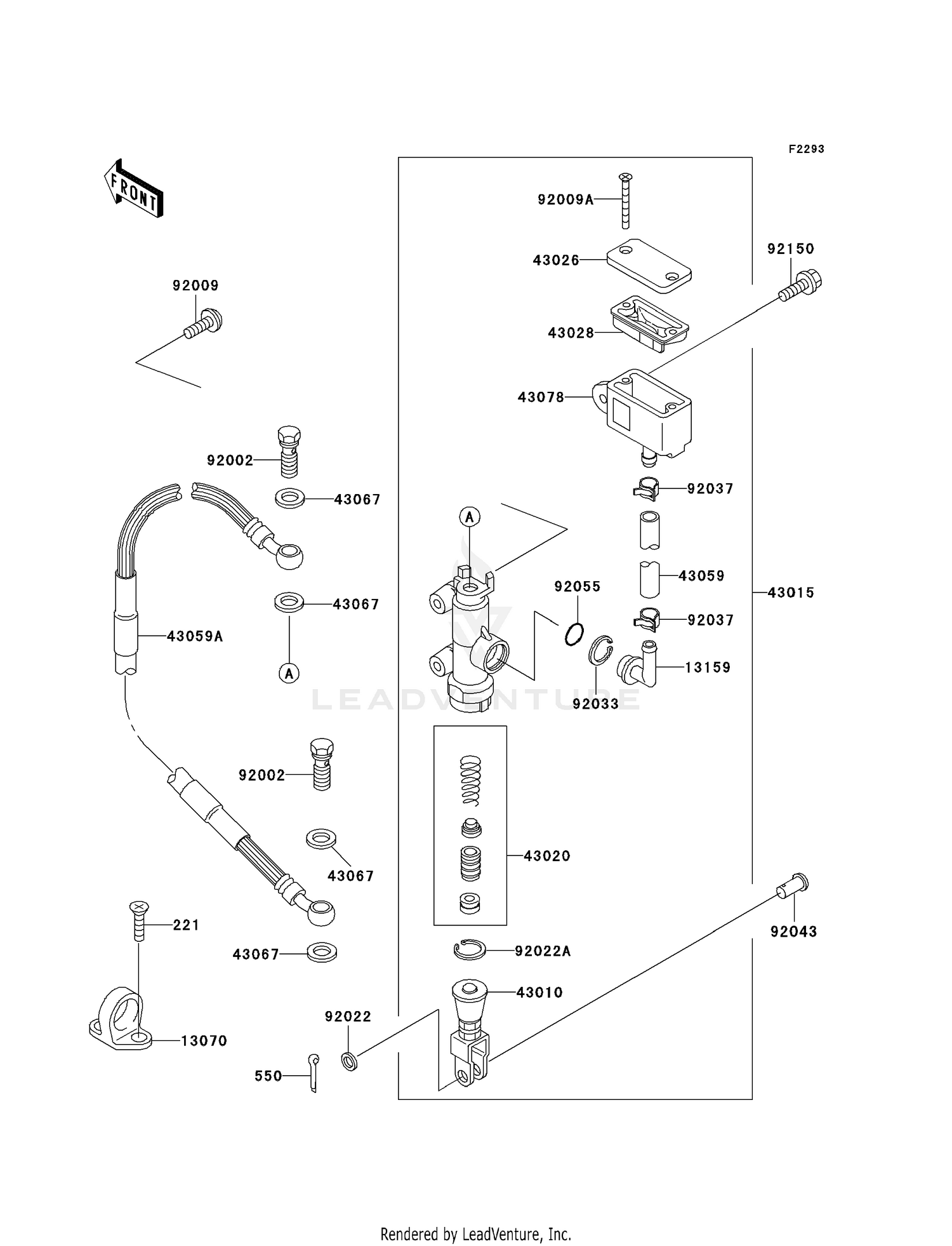 REAR MASTER CYLINDER