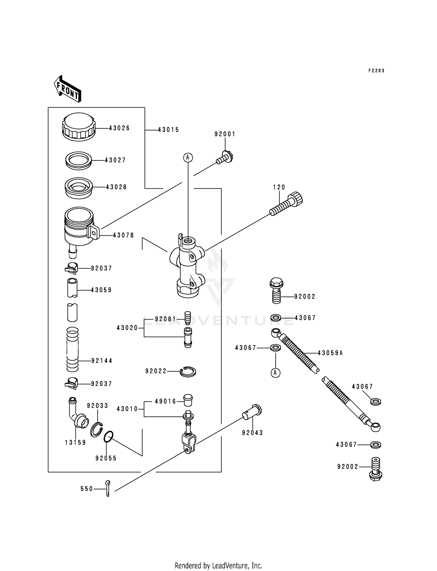 REAR MASTER CYLINDER