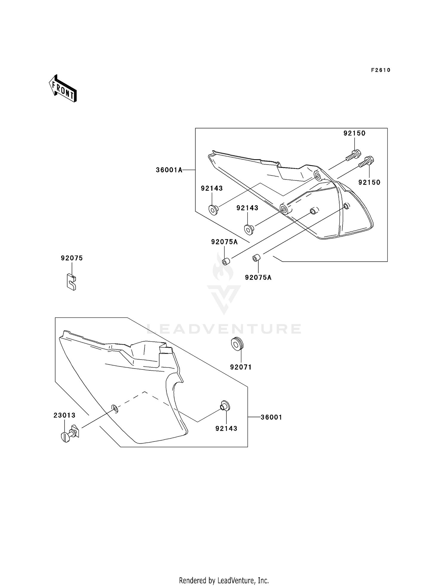 SIDE COVERS/CHAIN COVER