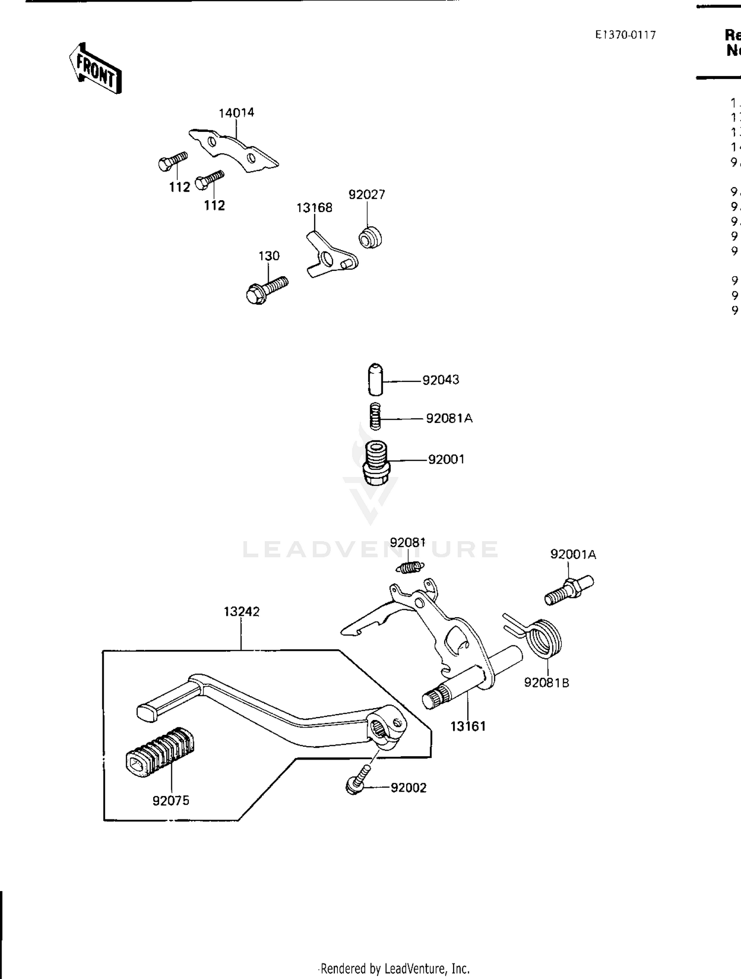 GEAR CHANGE MECHANISM