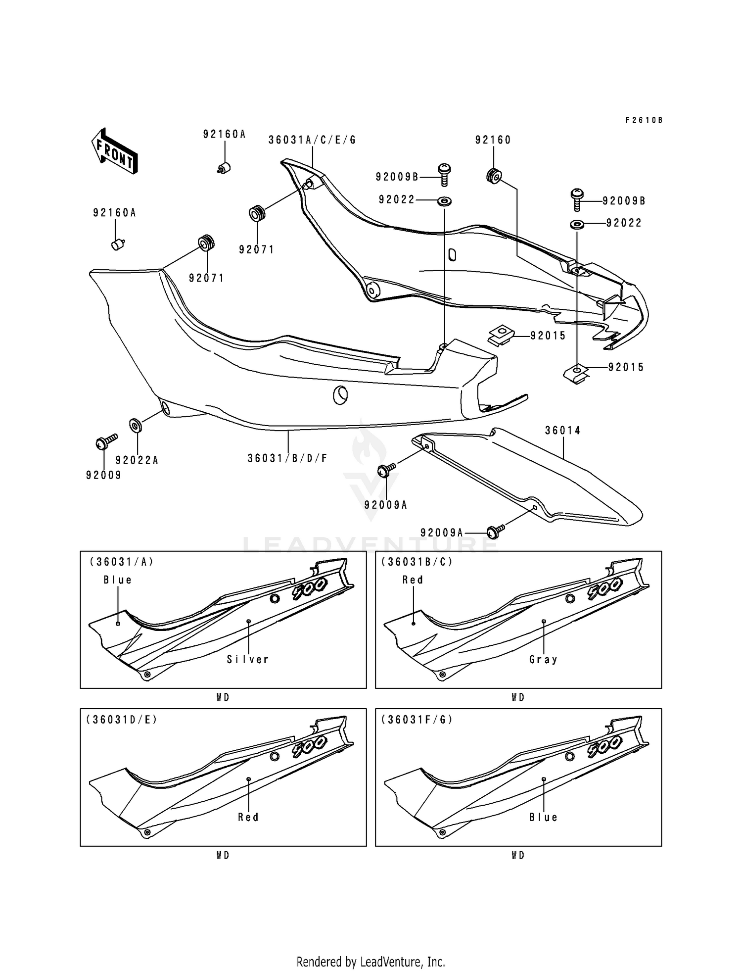 SIDE COVERS/CHAIN COVER