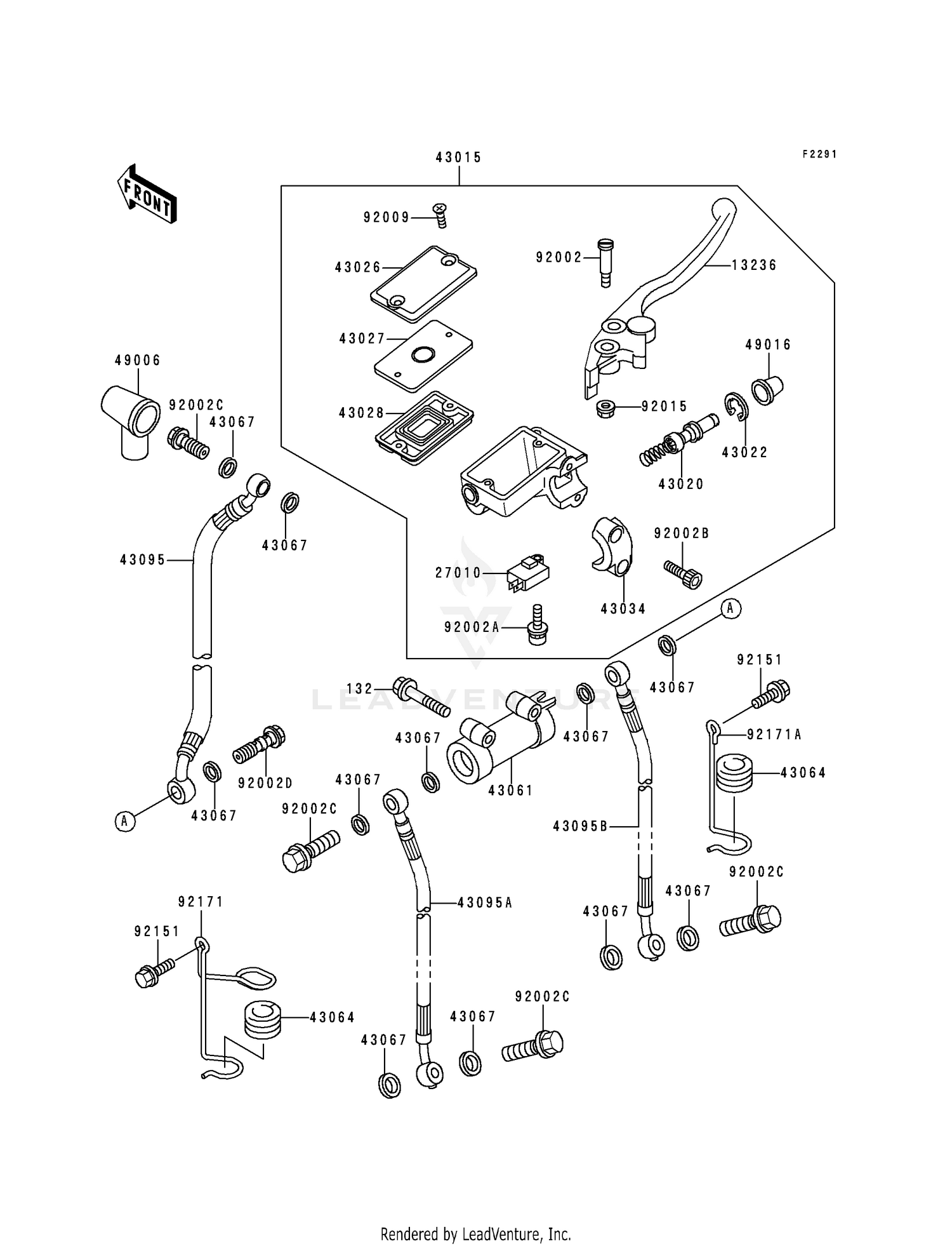 FRONT MASTER CYLINDER