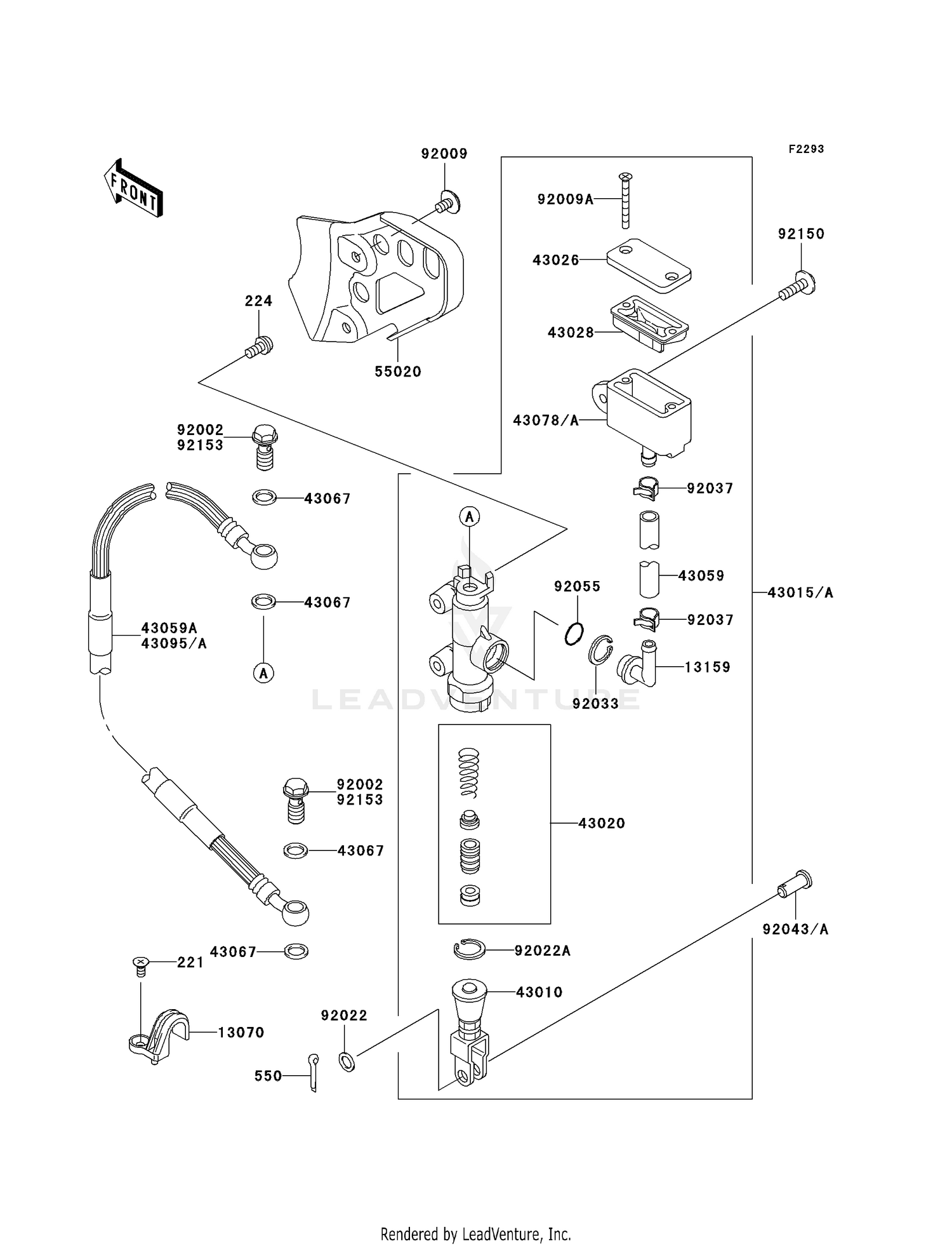 REAR MASTER CYLINDER