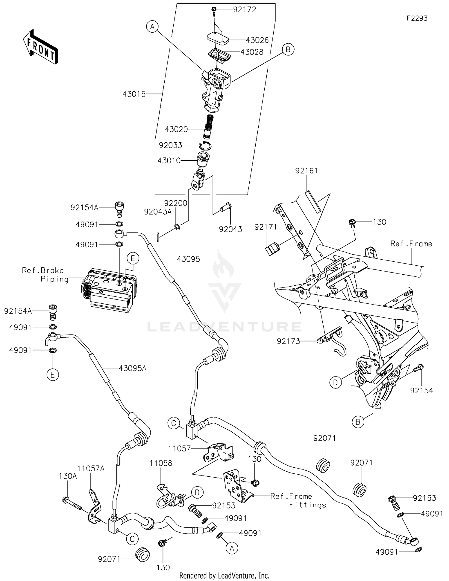 Rear Master Cylinder