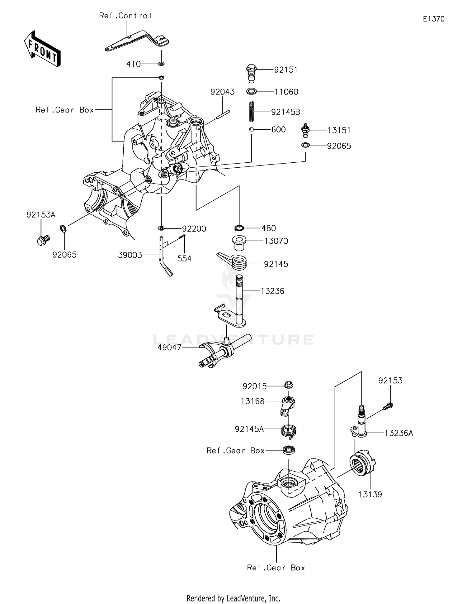 Gear Change Mechanism