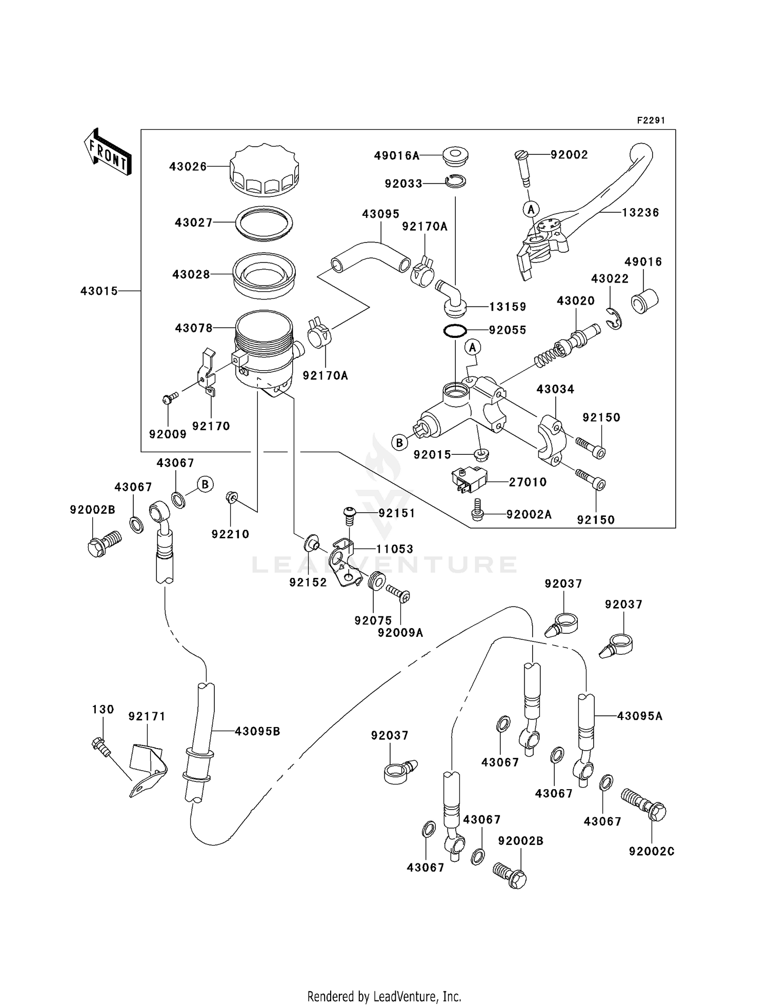 FRONT MASTER CYLINDER