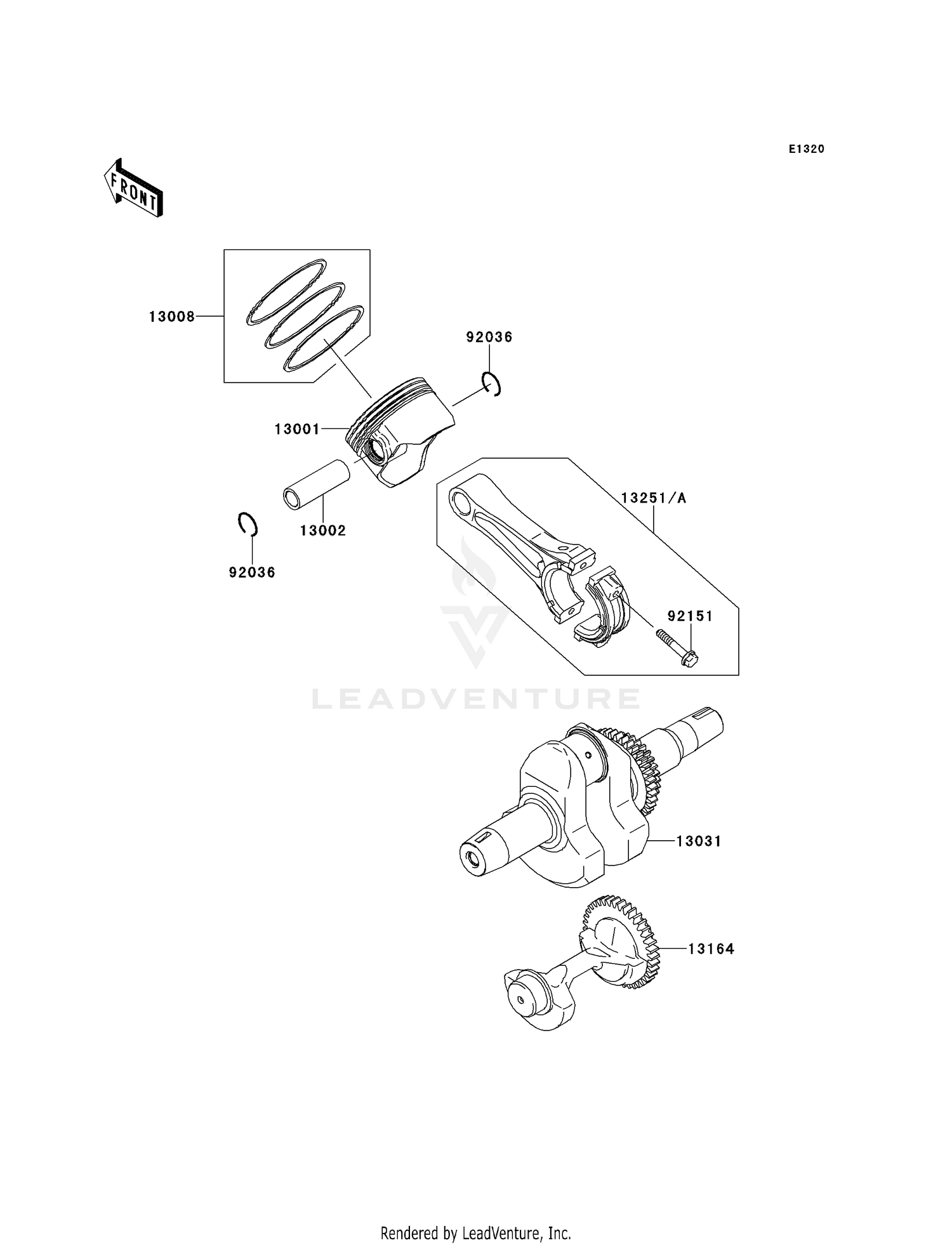CRANKSHAFT/PISTON(S)