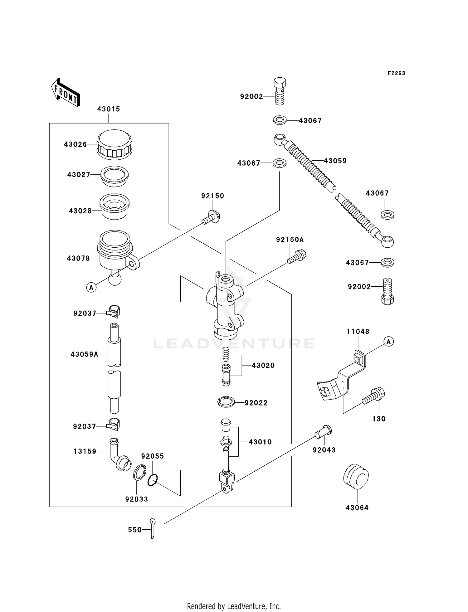 REAR MASTER CYLINDER