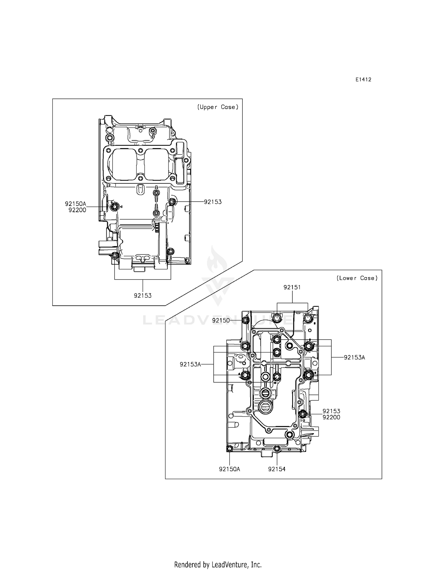 CRANKCASE BOLT PATTERN