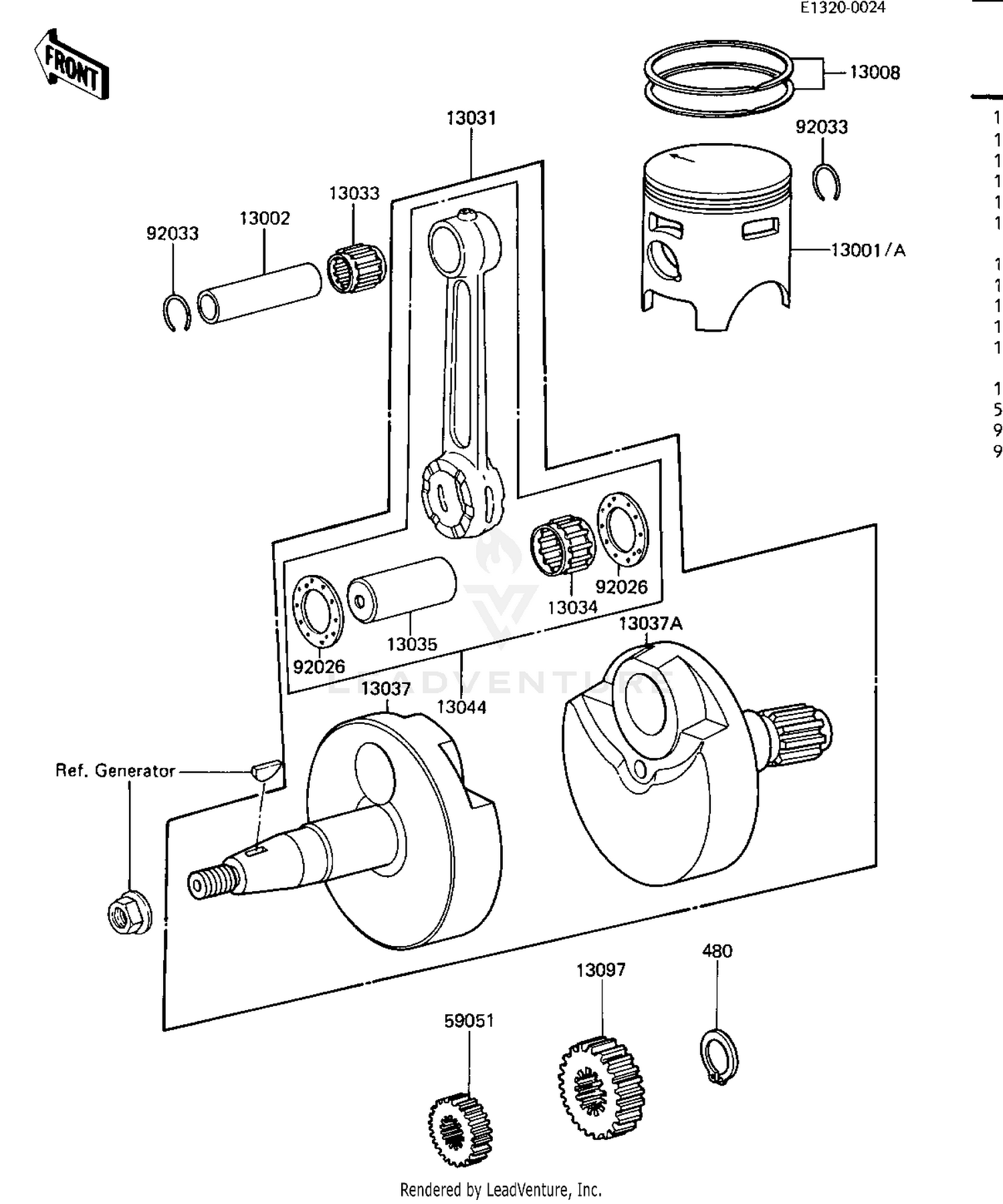 CRANKSHAFT/PISTON
