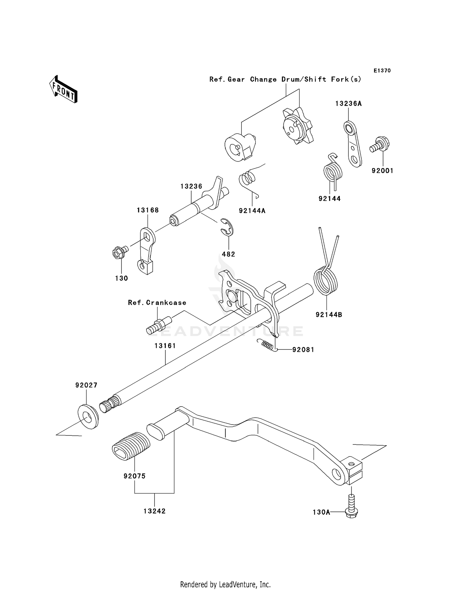 GEAR CHANGE MECHANISM