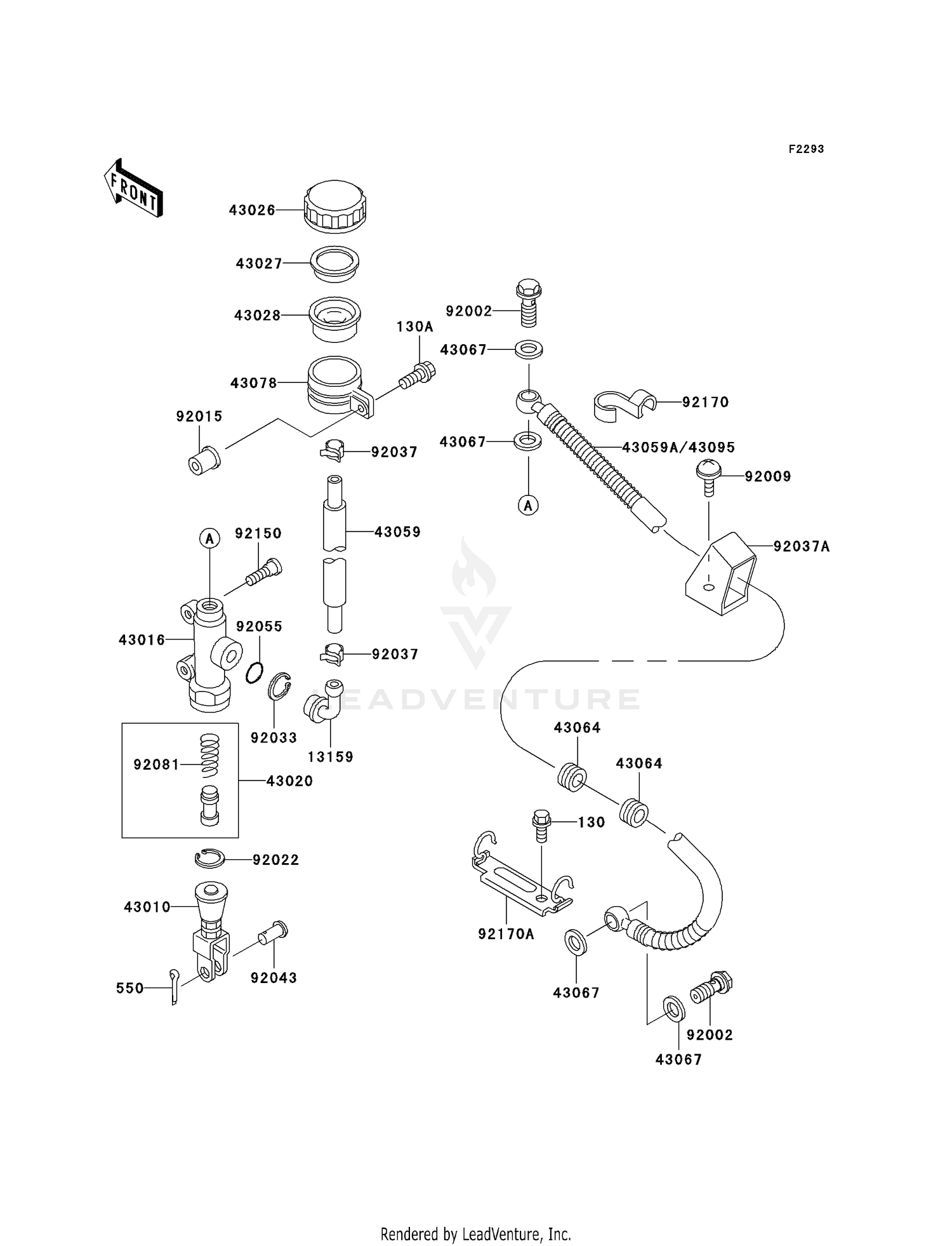 REAR MASTER CYLINDER