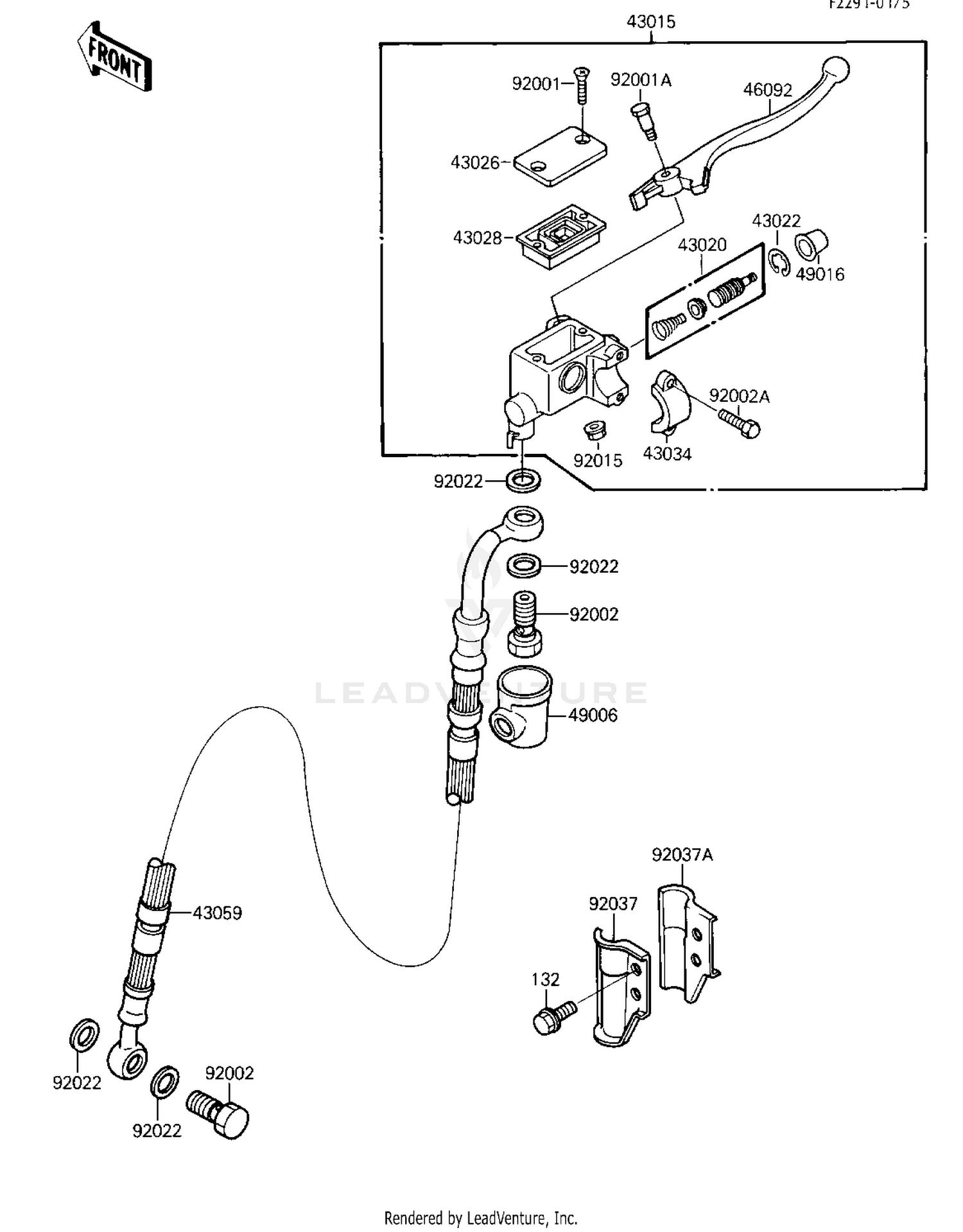 FRONT MASTER CYLINDER